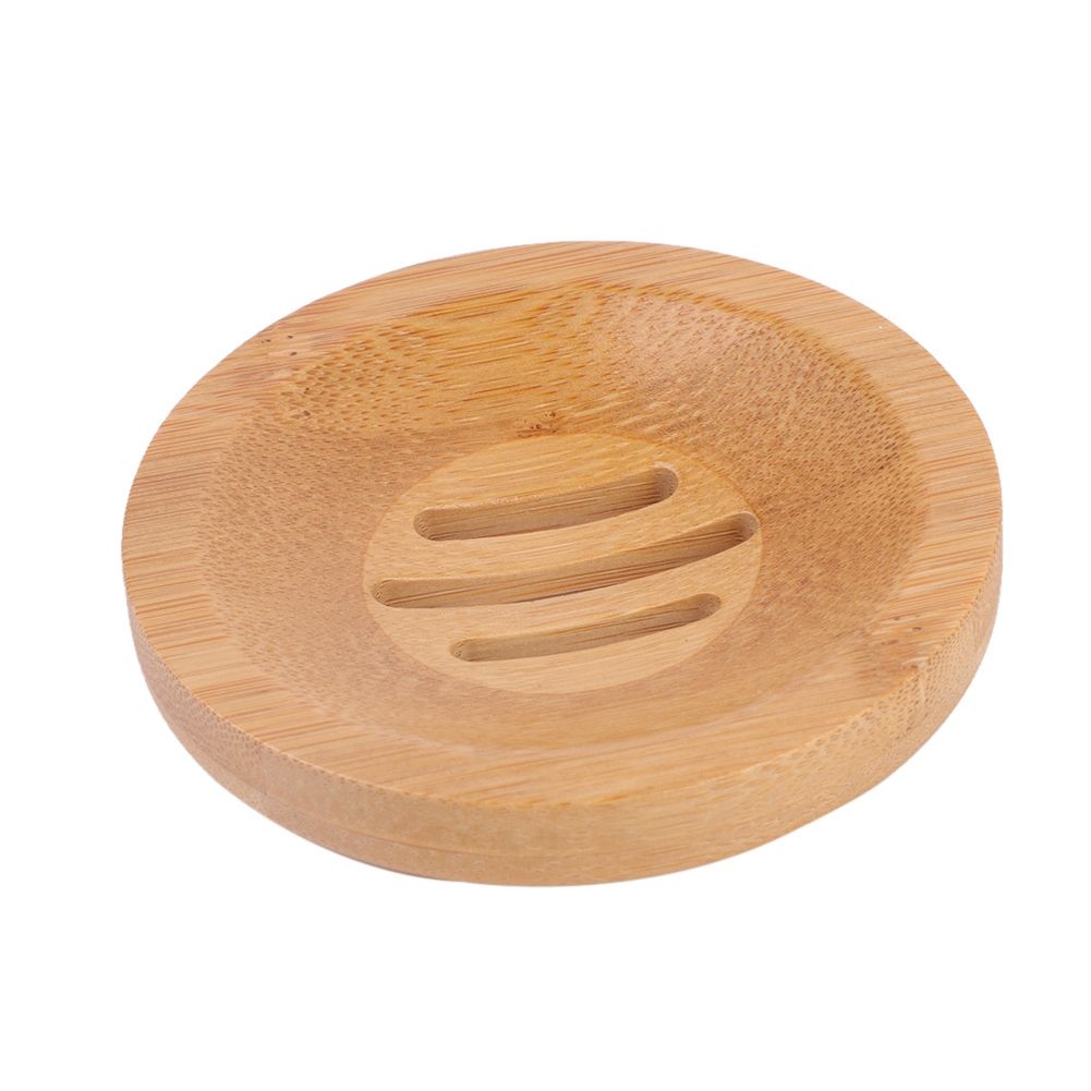 Wooden Soap Box, Bamboo Soap Dish, Soap Tray, Mold Proof Drain Health Bamboo view 2