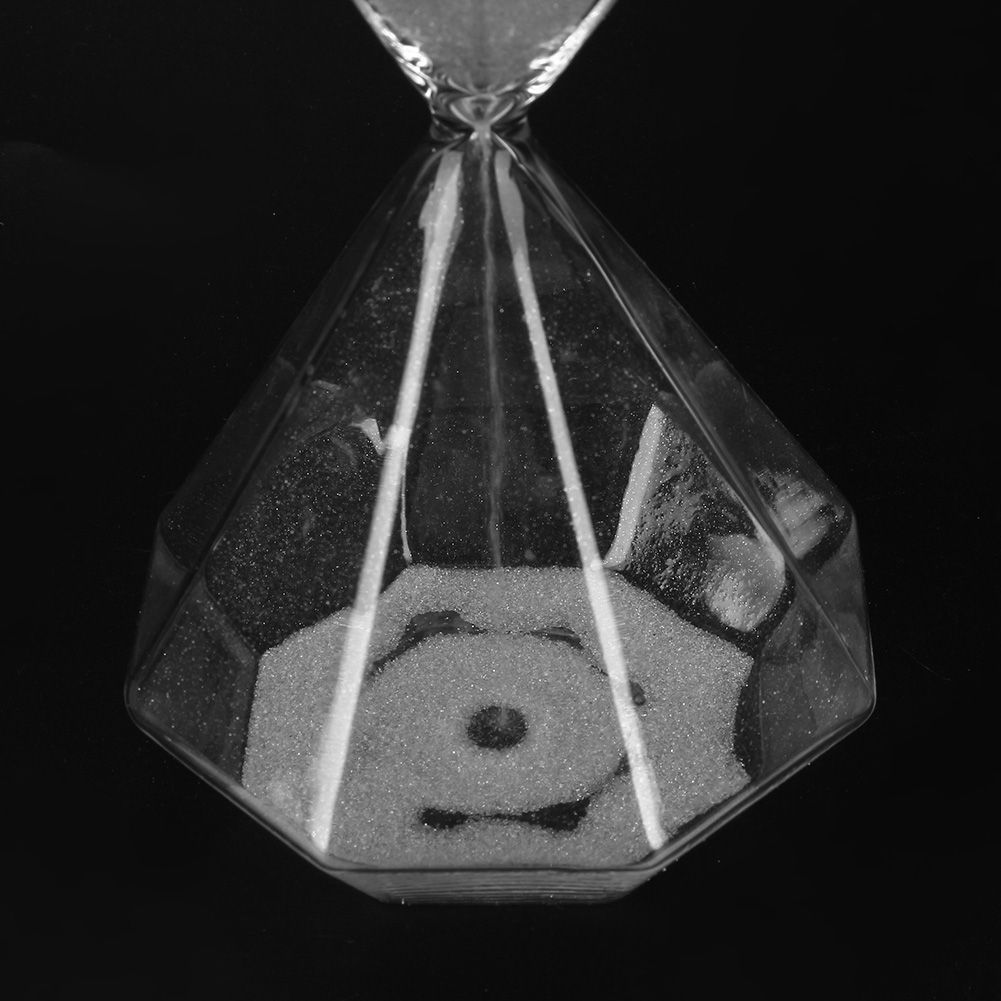 15 Minutes Diamond Shaped Hourglass Sand Timer Sand Glass Desktop Ornament view 11