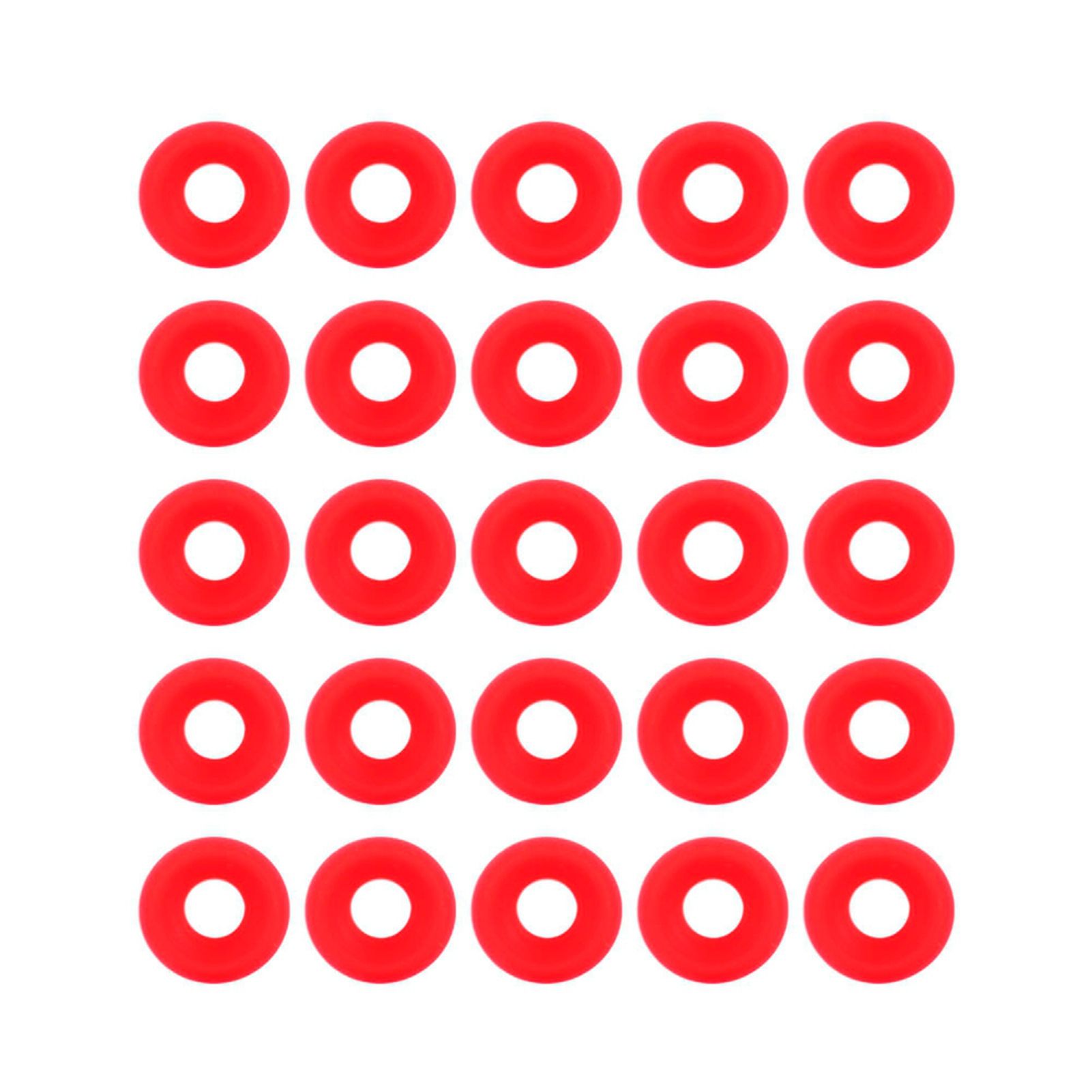 25Pcs Red Silicone Grolsch Gaskets for Swing Flip Top Bottle Home Brew Beer view 2