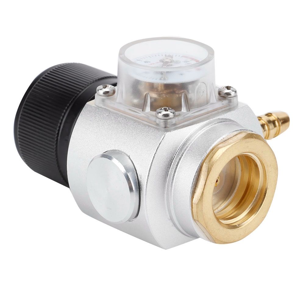 CO2 Mini Gas Regulator T21 * 4 Soda Pressure Gauge Wire CO2 Charger Kit 0-90 view 6