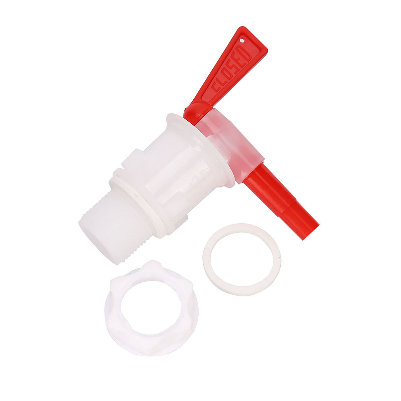 Red Plastic Beer Brew Bucket Tap Faucet Bottling Spigot for Beer Brewing view 2