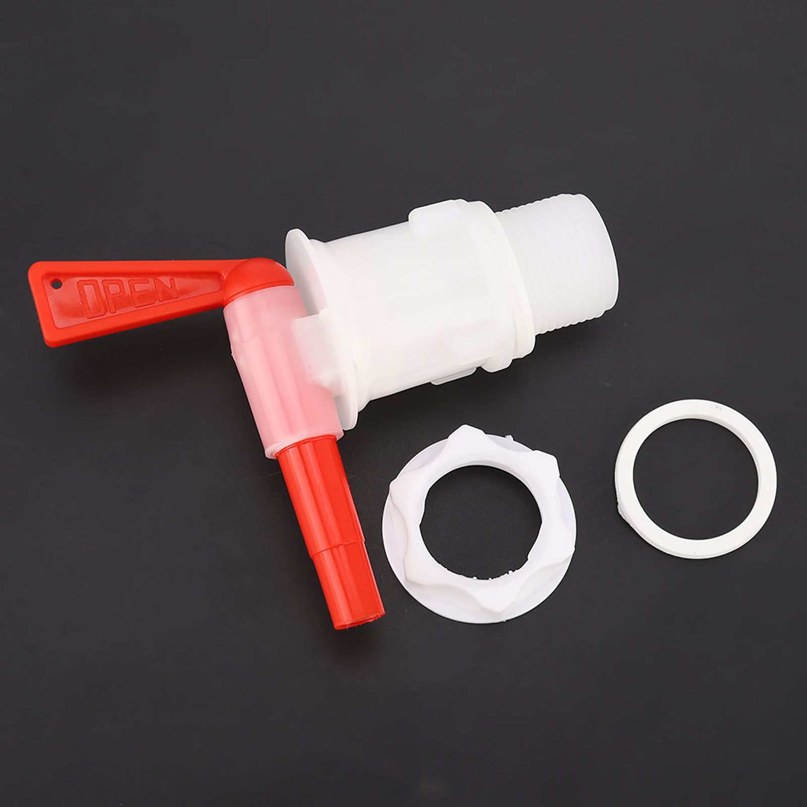 Red Plastic Beer Brew Bucket Tap Faucet Bottling Spigot for Beer Brewing view 3