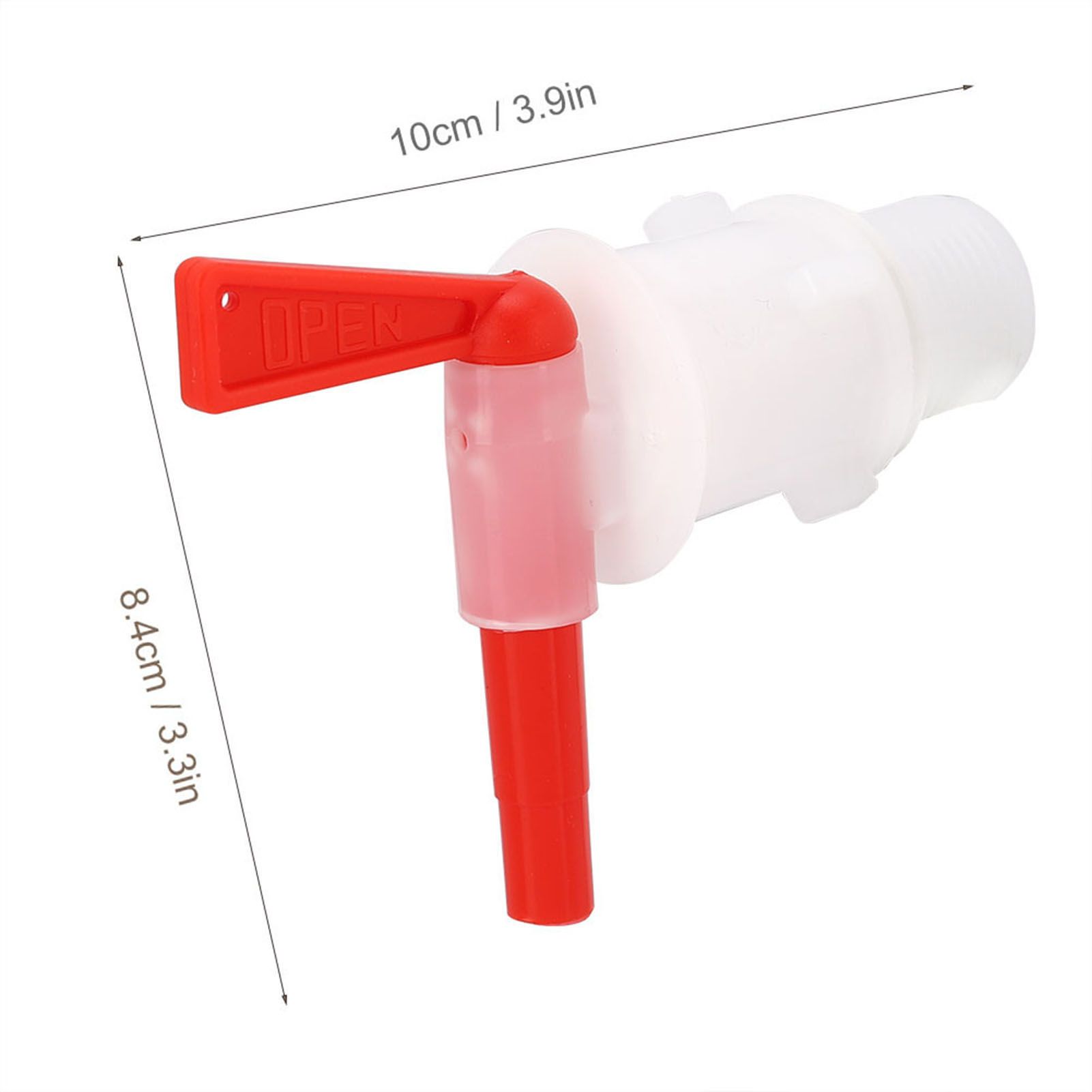 Red Plastic Beer Brew Bucket Tap Faucet Bottling Spigot for Beer Brewing view 8
