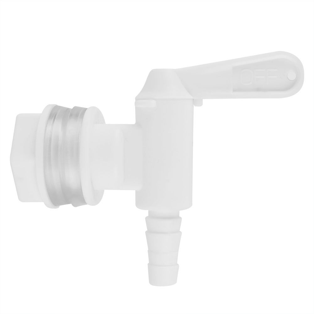 3/8" White Plastic Beer Brew Bucket Tap Faucet for Home Beer Brewing view 2