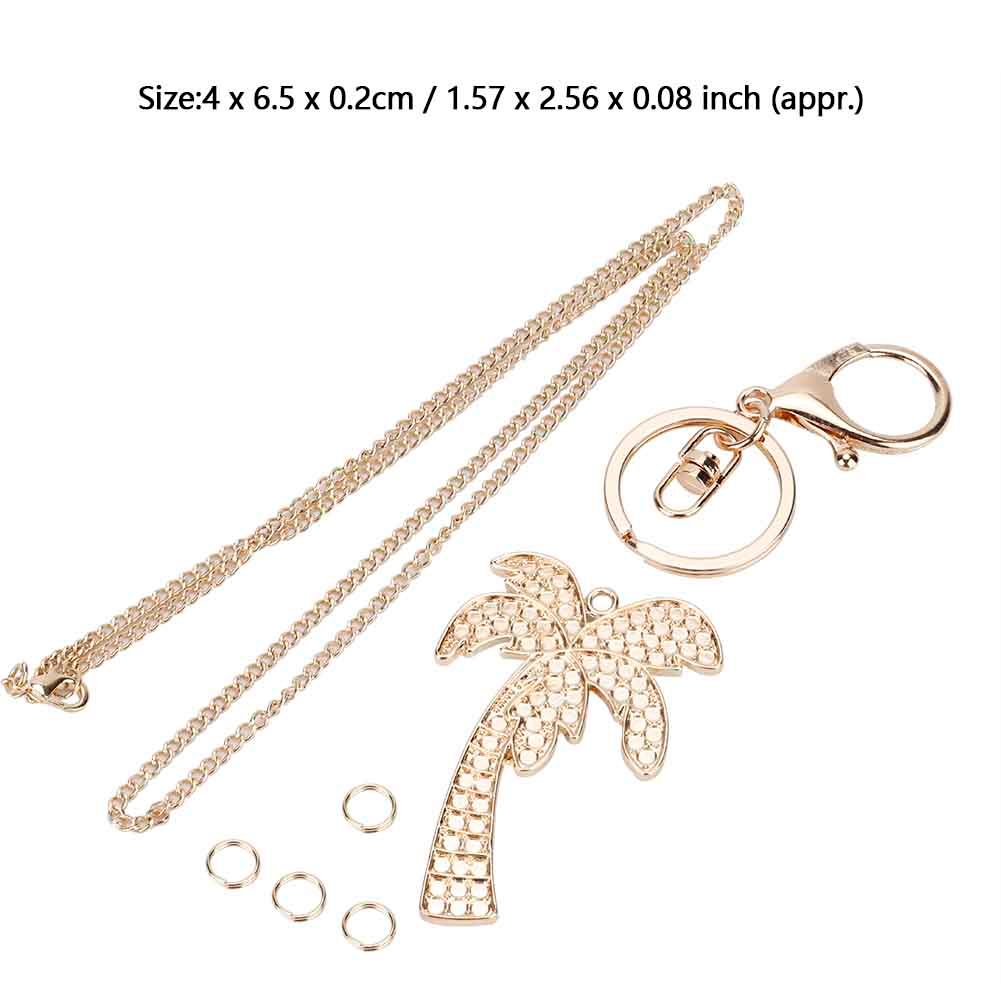TreE shape DIY Girls Jewelry Making Kit Necklace Pendant and Bracelet Crafting view 12