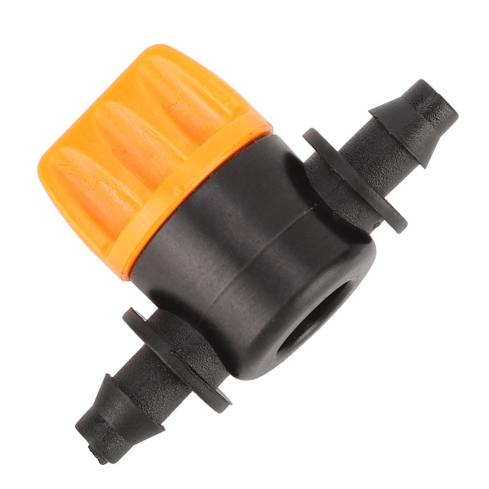 100Pcs Garden Irrigation 2 Way PVC 4/7 Waterstop Straight Connector Hose Valve view 7