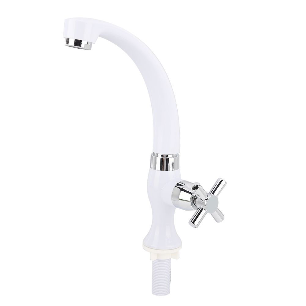 External Thread G1/2" Single Type Cold Faucet Water Tap for Bathroom Kitchen view 2