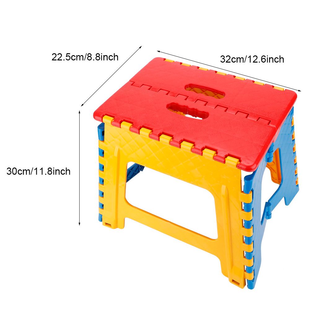 Folding Stool Small Chair Advanced Portable Children Stool 32*22.5*30cm(Chair view 10
