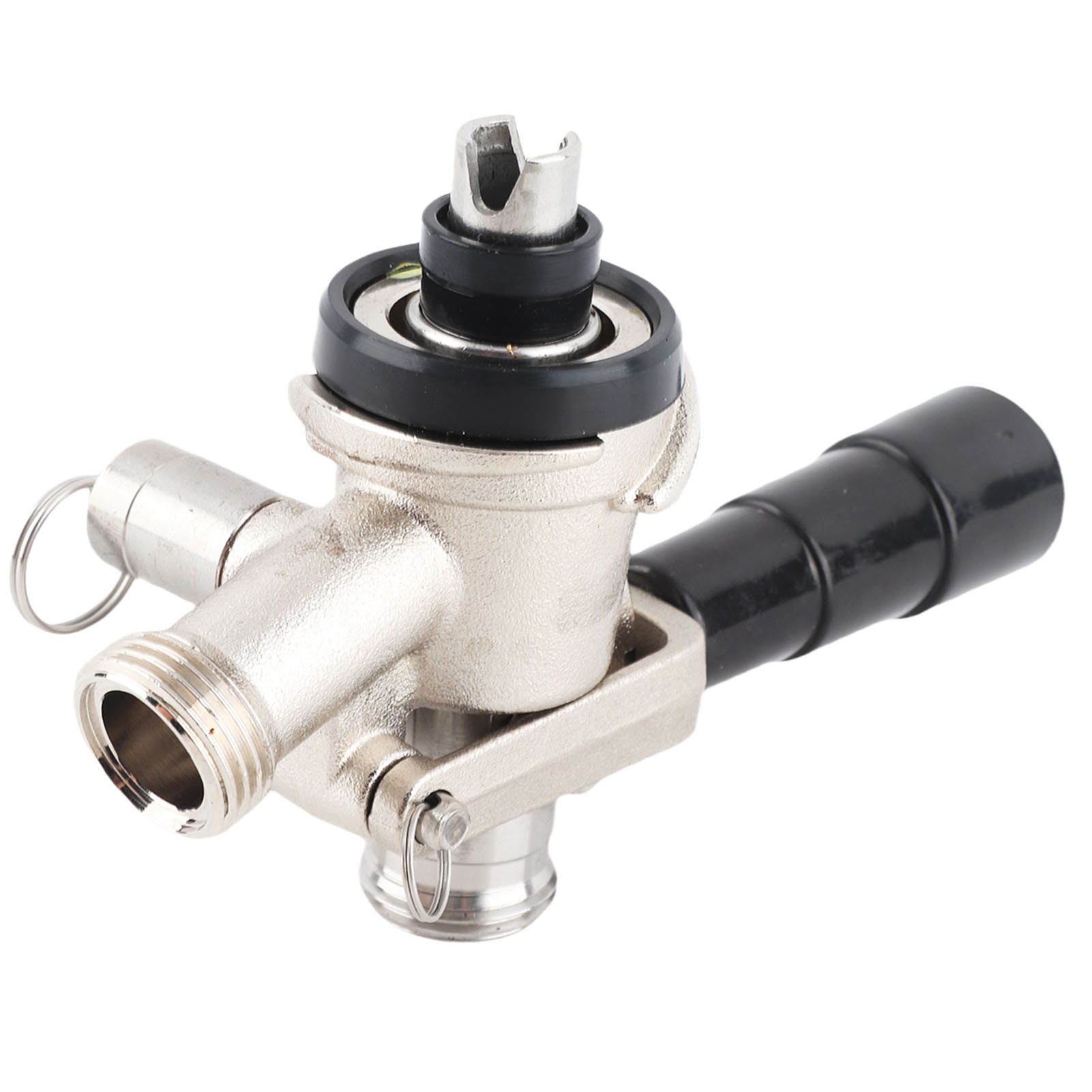 Keg Coupler S Type Draft Beer Dispenser with Safety Pressure Relief Valve Home view 4