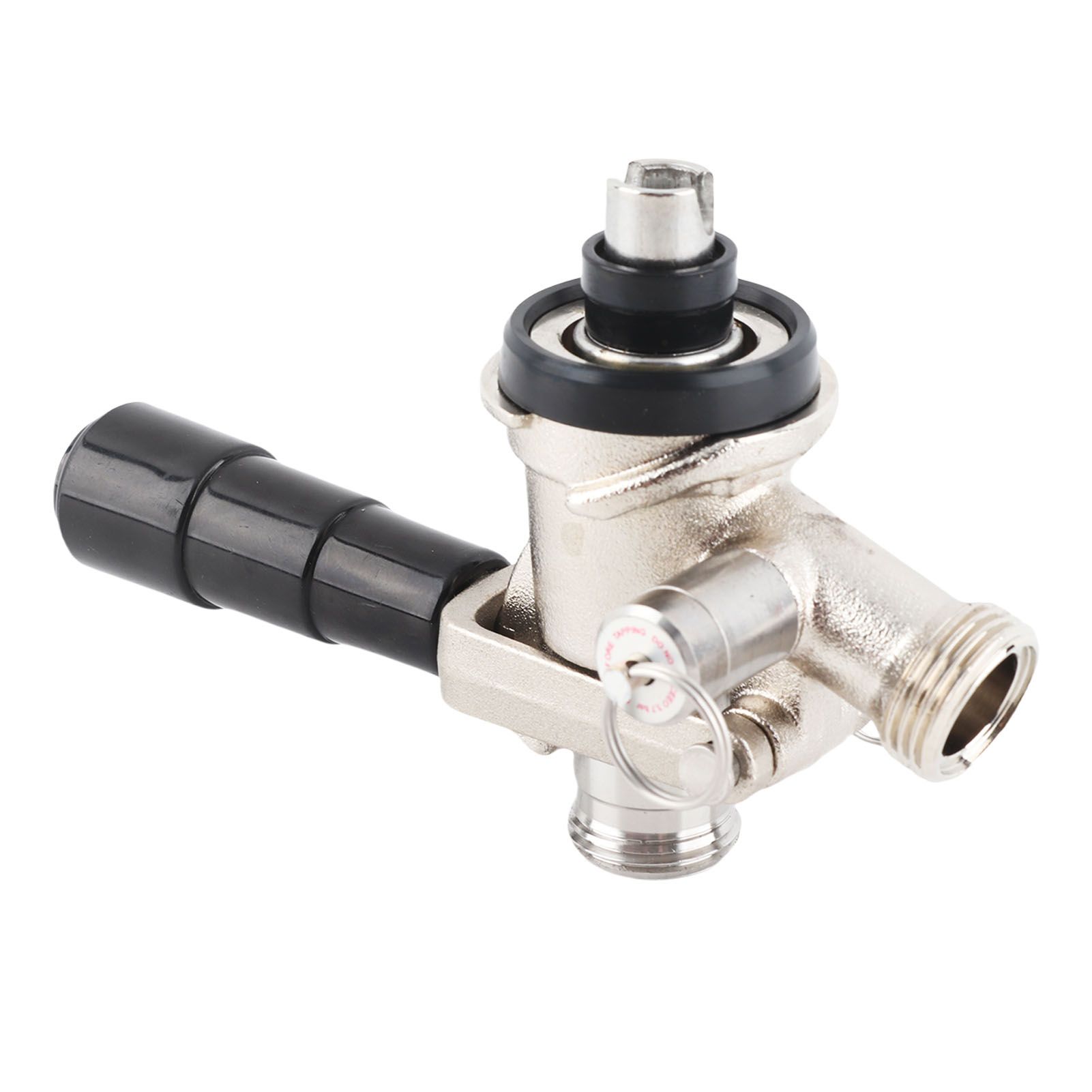 Keg Coupler S Type Draft Beer Dispenser with Safety Pressure Relief Valve Home view 5