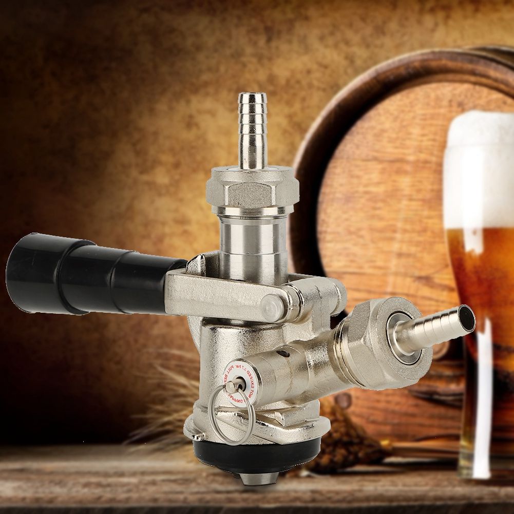 Beer Keg Coupler D Type System with Safety Pressure Relief Valve for US Domestic view 6