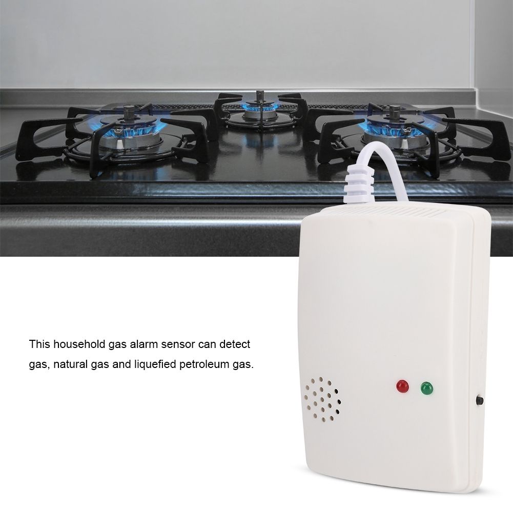 Household Gas Alarm Detector Ceiling Natural Gas Leakage Sensor Home Security view 9