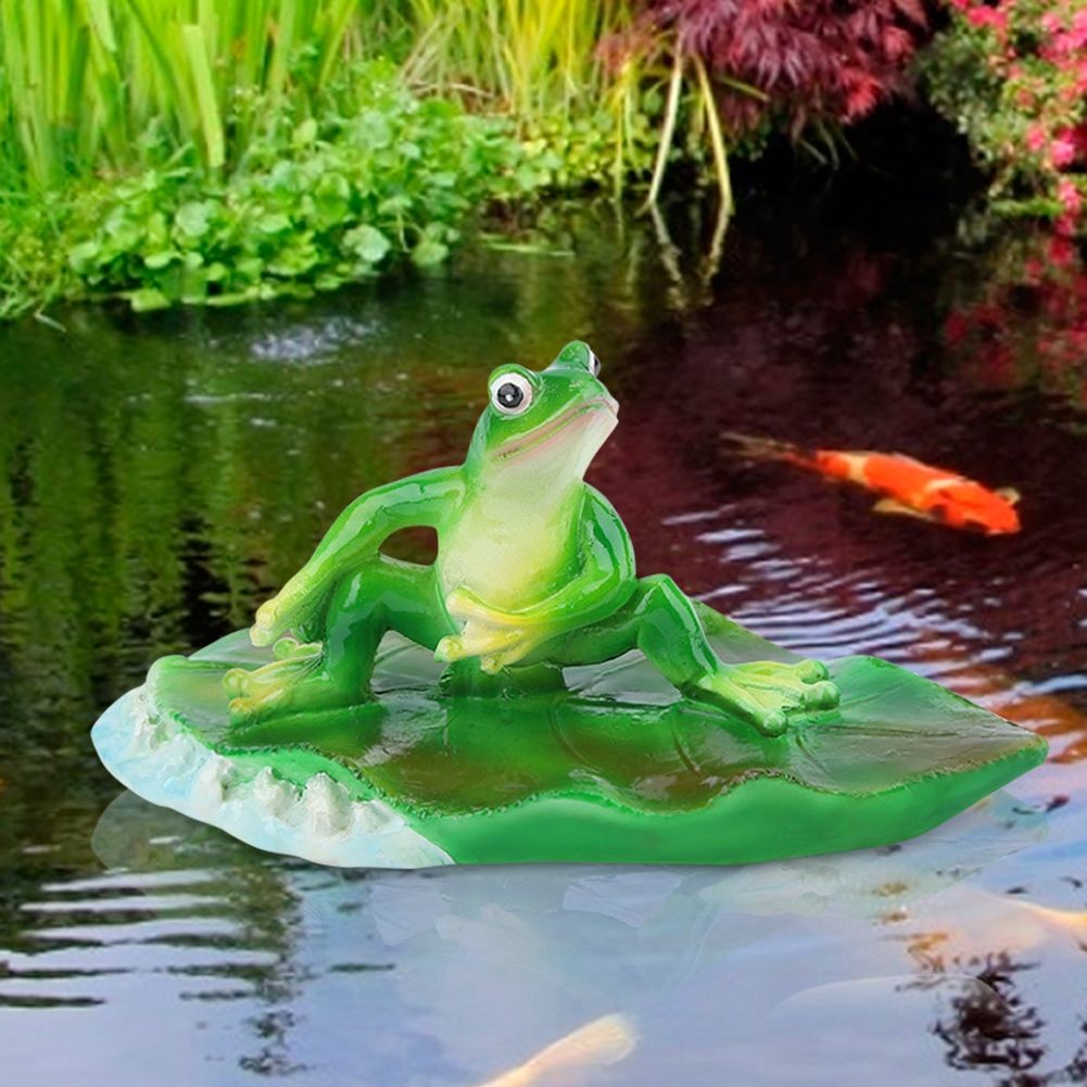 Artificial Floating Water Flower Amimal Pond for Home and Party Decoration and view 5