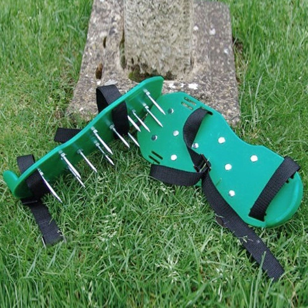 Garden Yard Lawn Aerator Shoes Grassplot Aerating Soil Spike Sandals view 3
