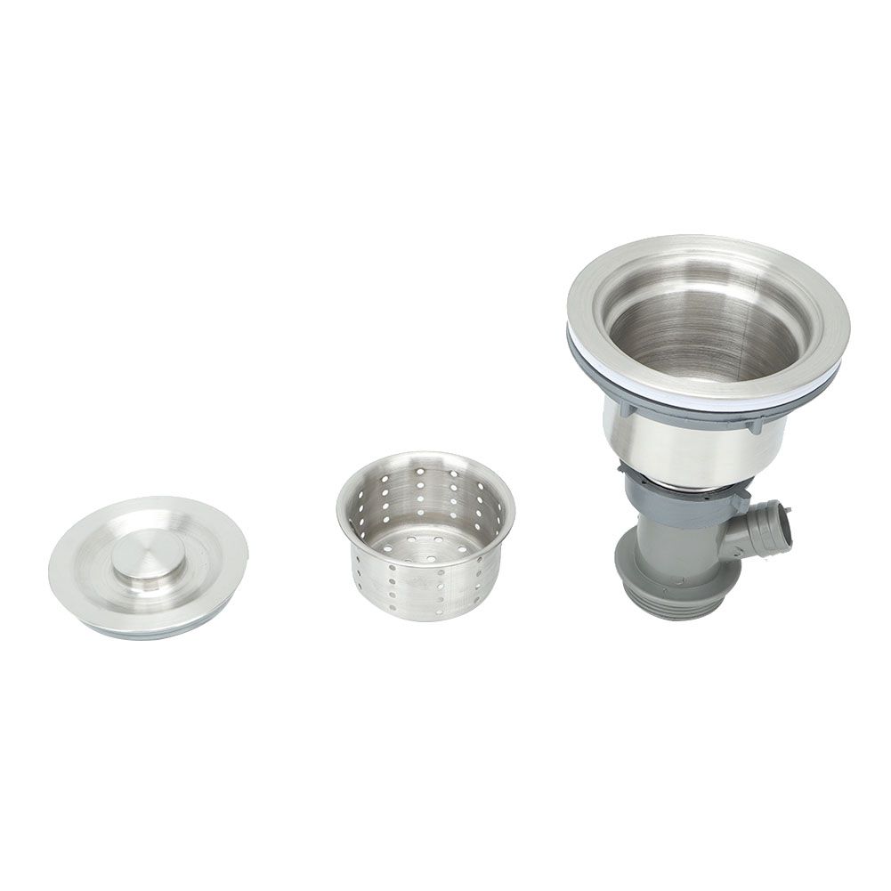 Stainless Steel Home Bathroom Basin Single Water Drain Drainer Draining Water Tool view 6