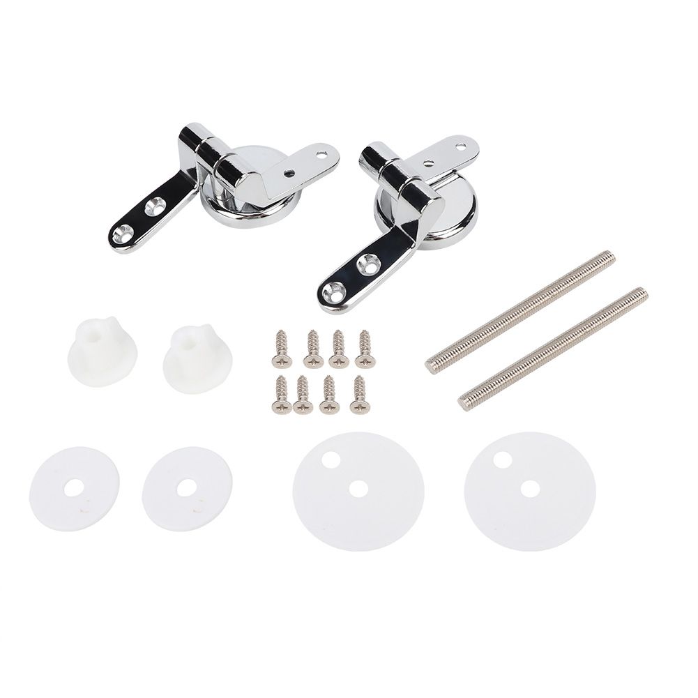 Toilet Lid Fixings Toilet Hinges Repair Replacement Kit Tools Set view 2