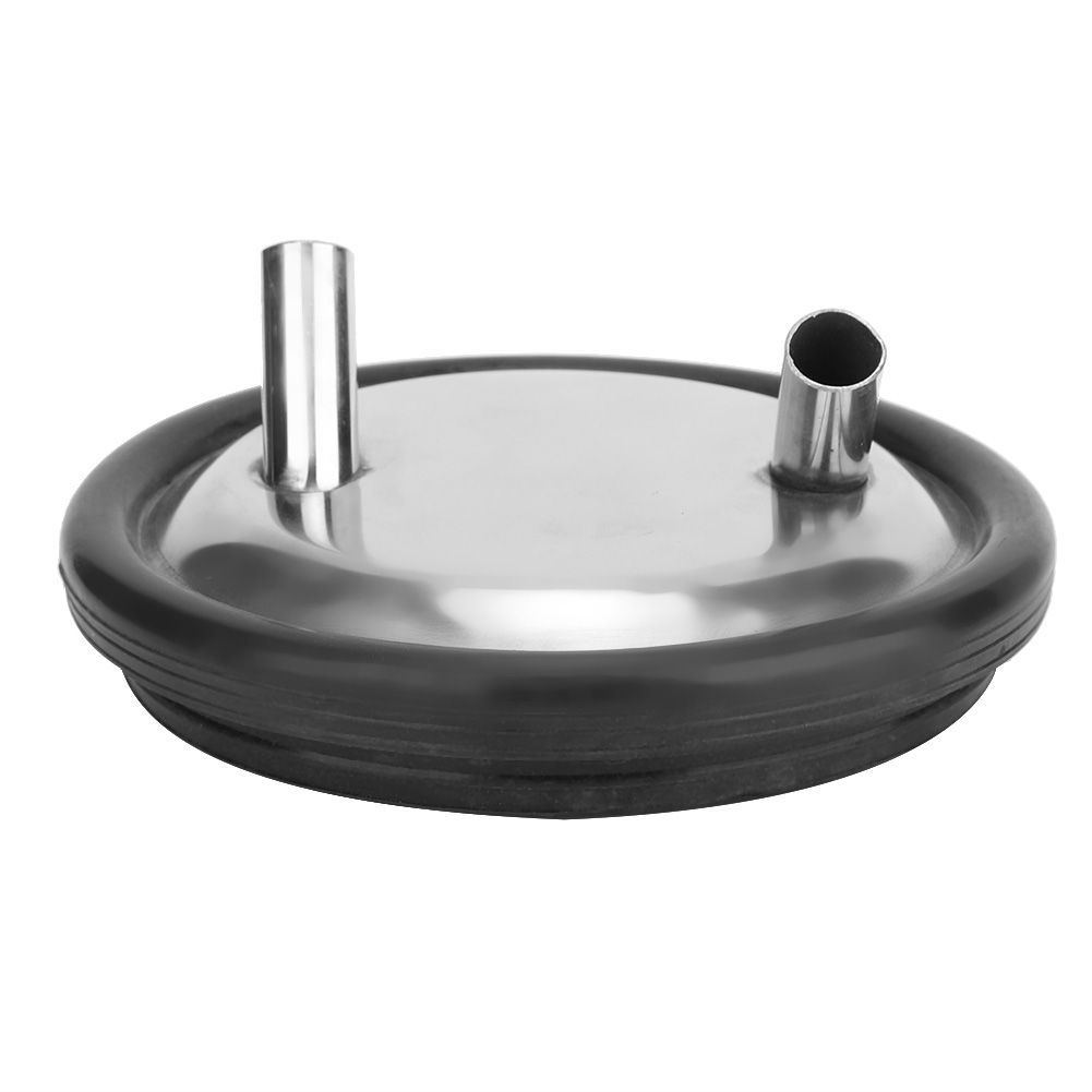 Stainless Steel Milk Bucket Lid And Gasket For Milking Machine Two Open Lid view 6