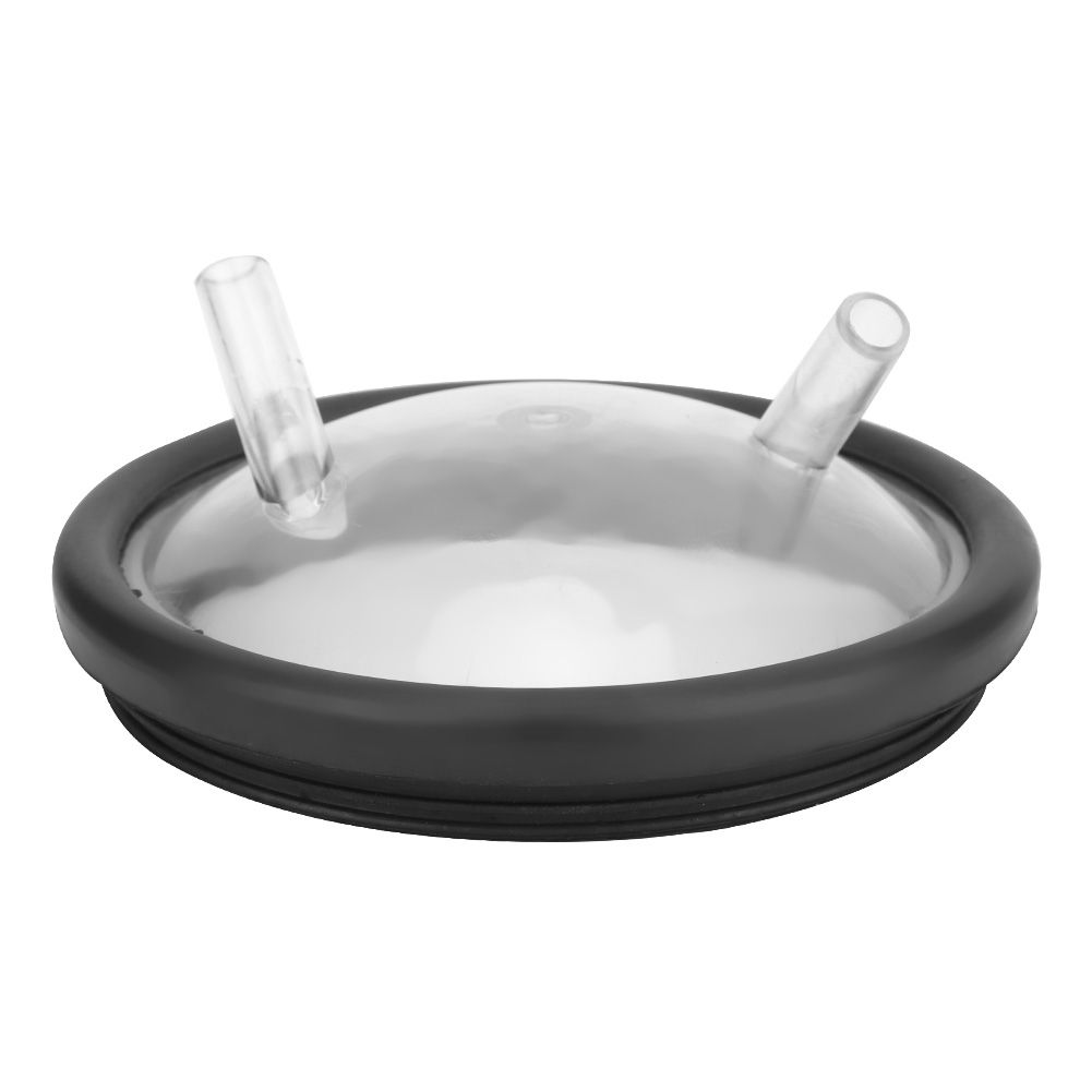 Plastic Transparent Milk Bucket Lid And Gasket For Milking Machine Two Open Lid view 4