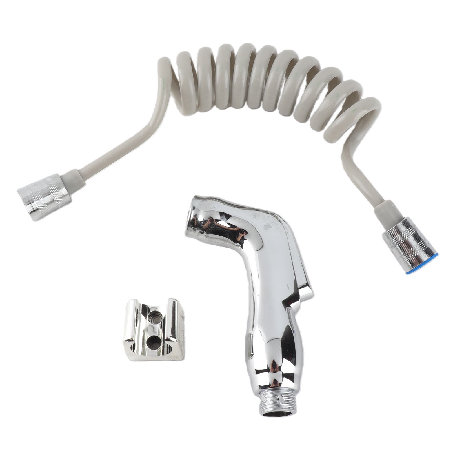 ABS Handheld Toilet Bathroom Bidet Sprayer Shower Head with PU Spring Tube view 2