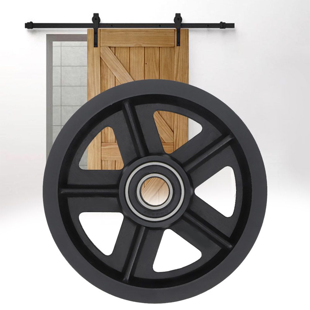 Household Sliding Door Pulley Sliding Barn Door Hardware Roller Hanger Kit view 5