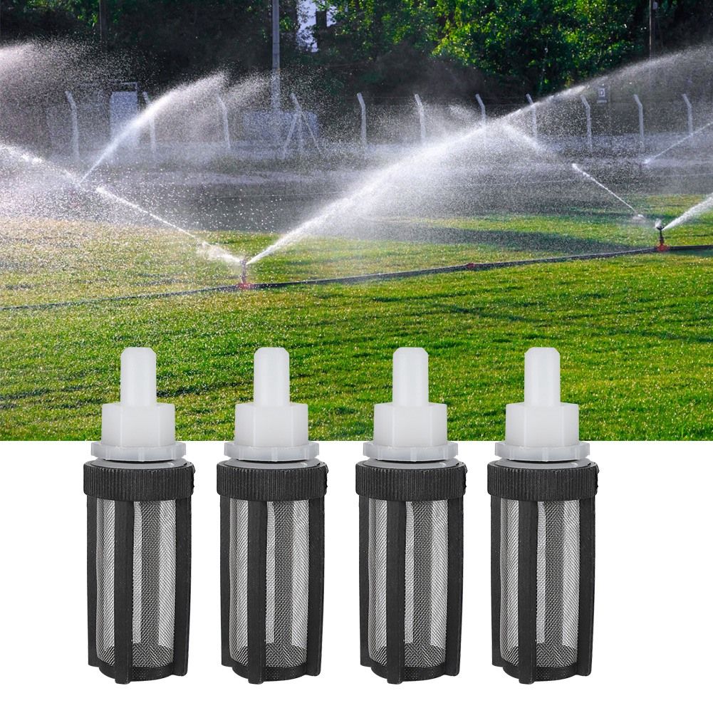 6pcs Water Inlet Micro Pump Filter Connector 8mm with Stainless Steel Net view 3