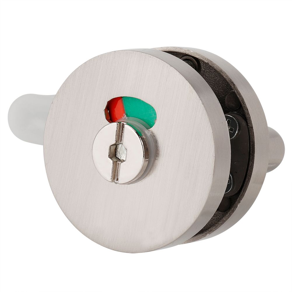 MY-402 Bathroom Toilet WC Indicator Privacy Dead Bolt Door Lock Vacant Engaged view 11