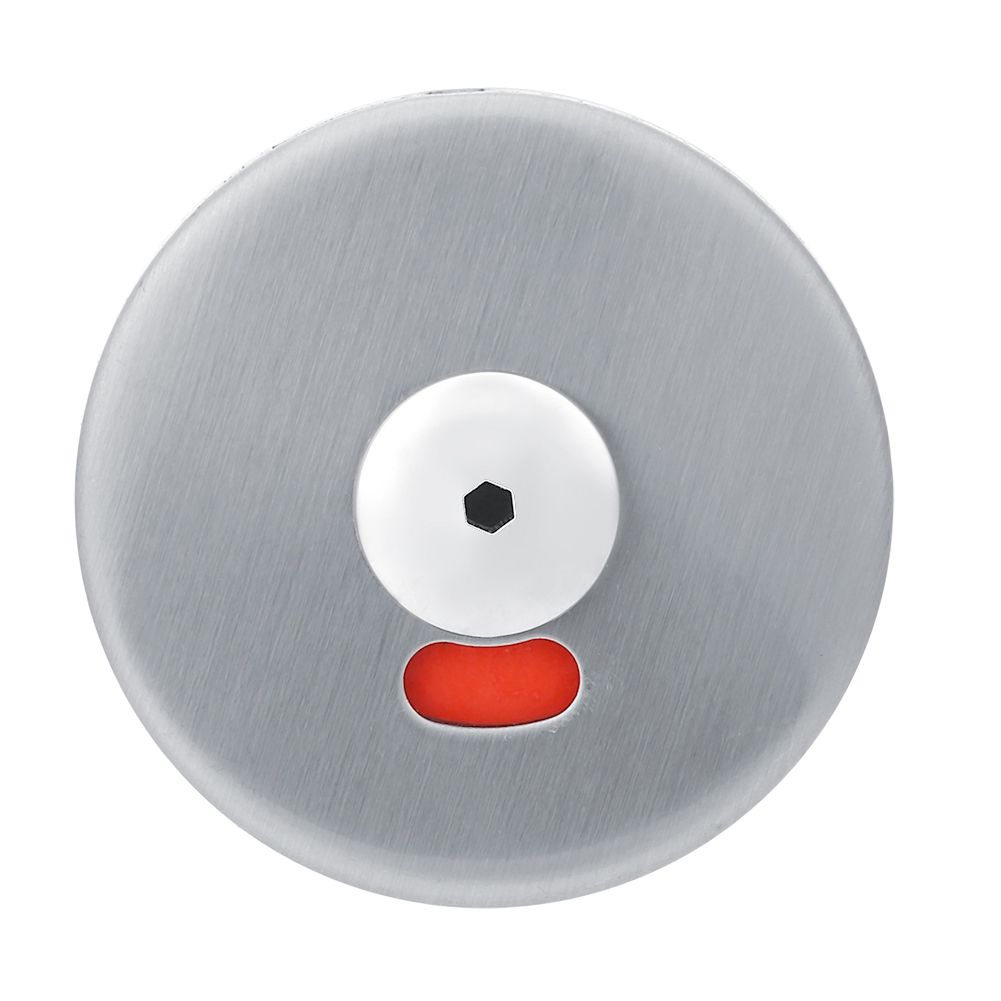 1 Set Privacy Dead Bolt Latch Indicating Door Lock for Bathroom WC Public view 5