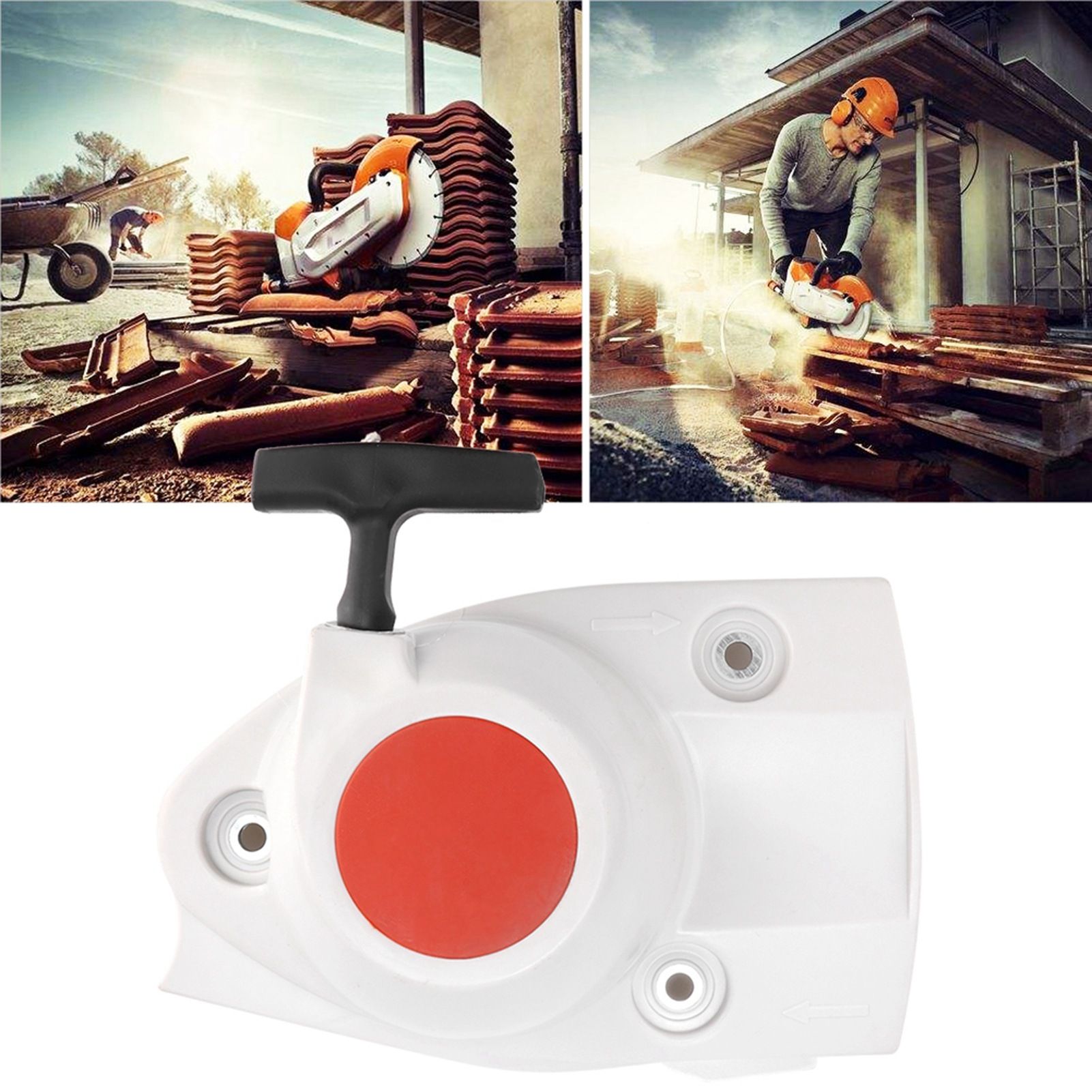 Recoil Starter With Extra Pull Cord For Stihl Ts410 Ts410Z Ts420 Ts420Z