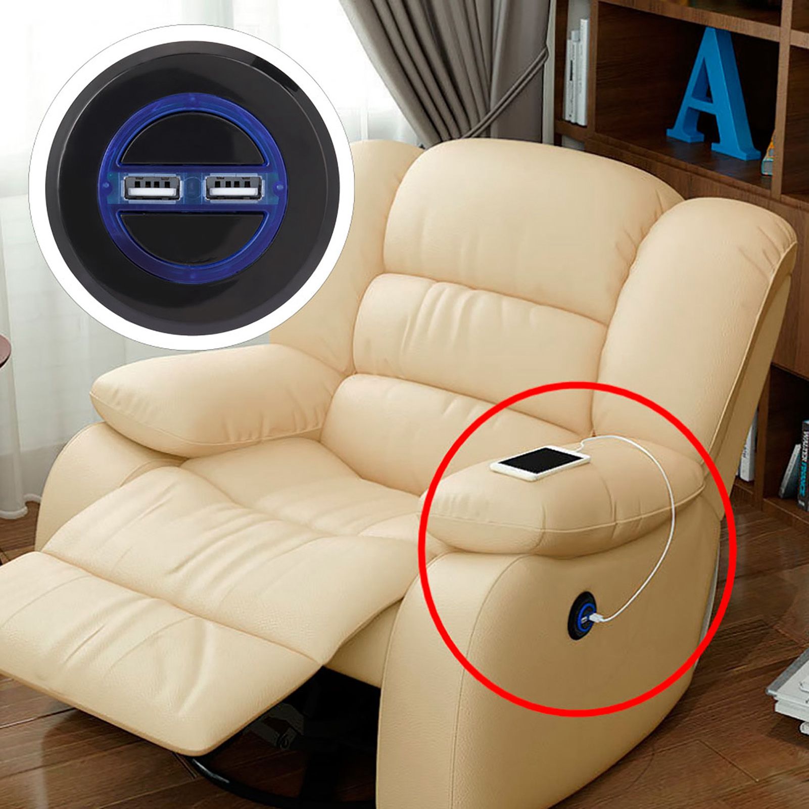 Electric Recliner Chair Sofa Replacement Button Lift Chair Hand Control view 12