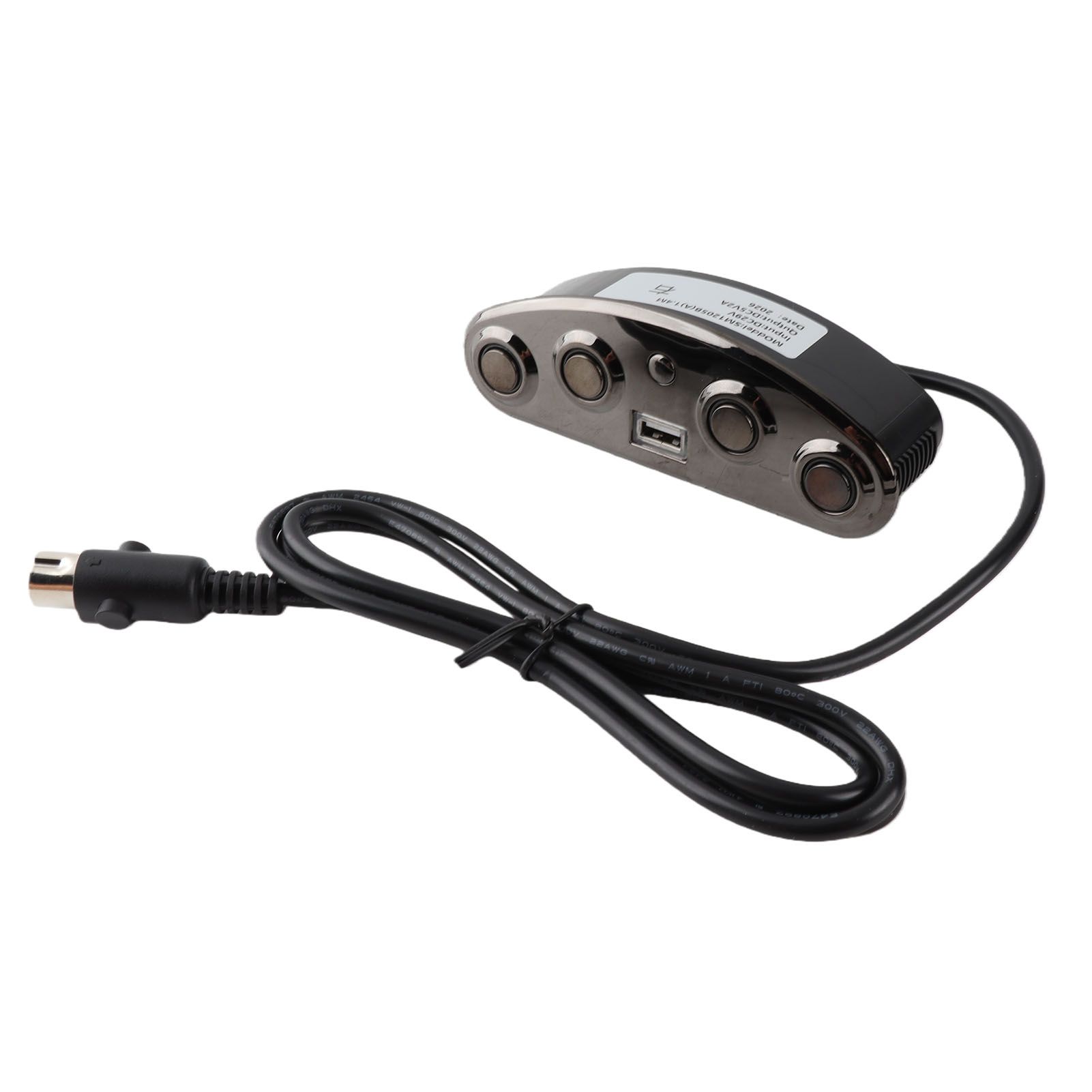 Electroplated Button Socket Charger USB Sofa Charger USB Charging Handle with