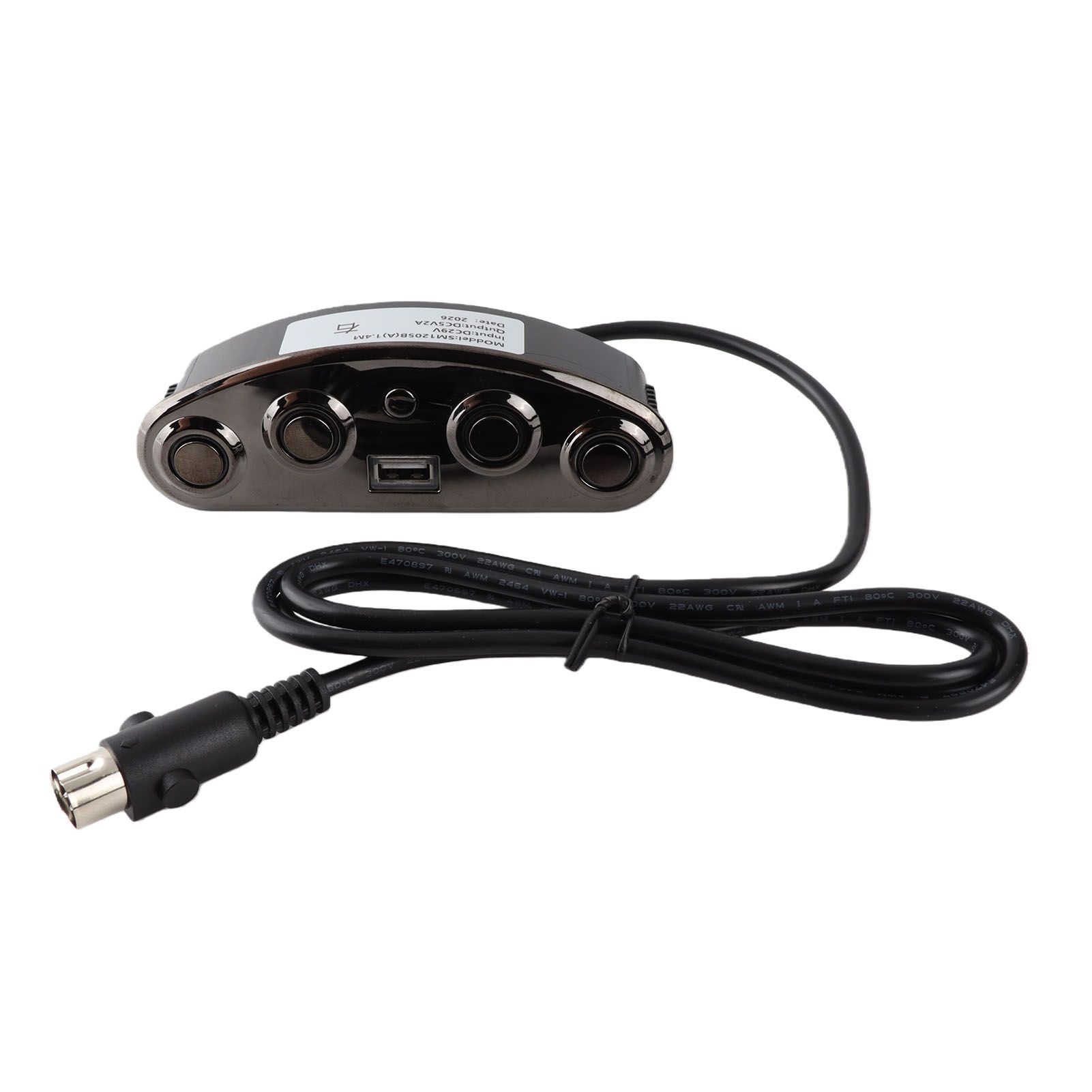 Electroplated Button Socket Charger USB Sofa Charger USB Charging Handle with view 4