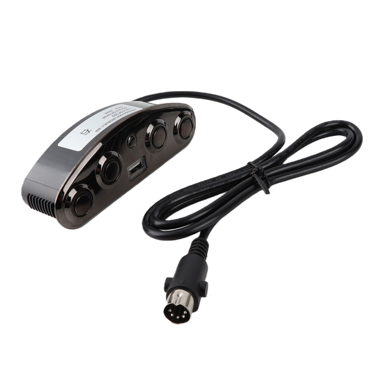 Electroplated Button Socket Charger USB Sofa Charger USB Charging Handle with view 5
