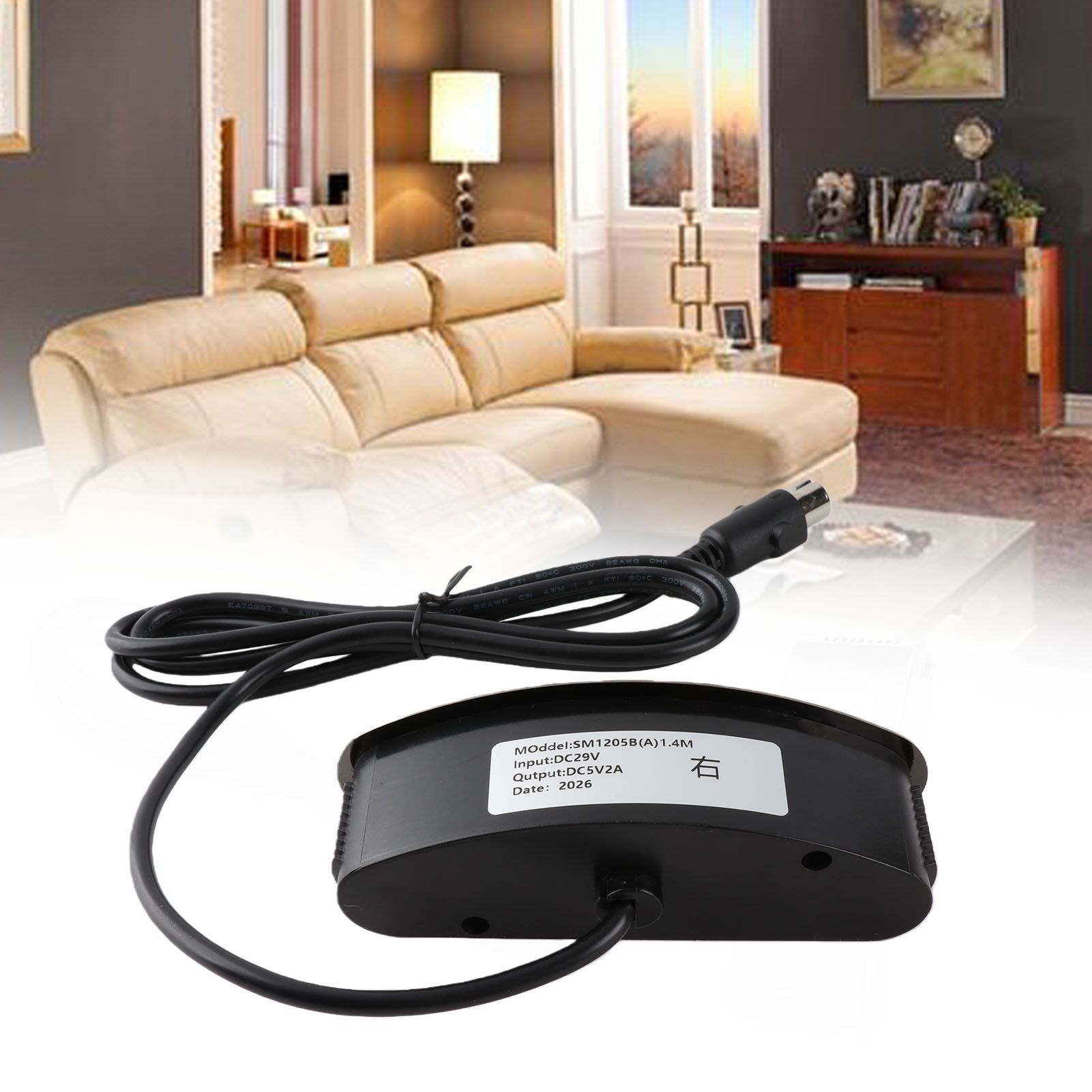 Electroplated Button Socket Charger USB Sofa Charger USB Charging Handle with view 11