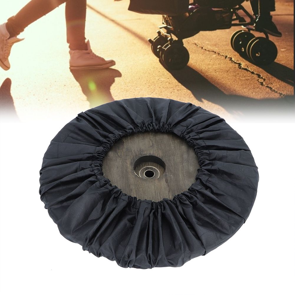 Baby Stroller Wheel Cover Dustproof Pushchair Wheel Protector Cover Accessory view 7