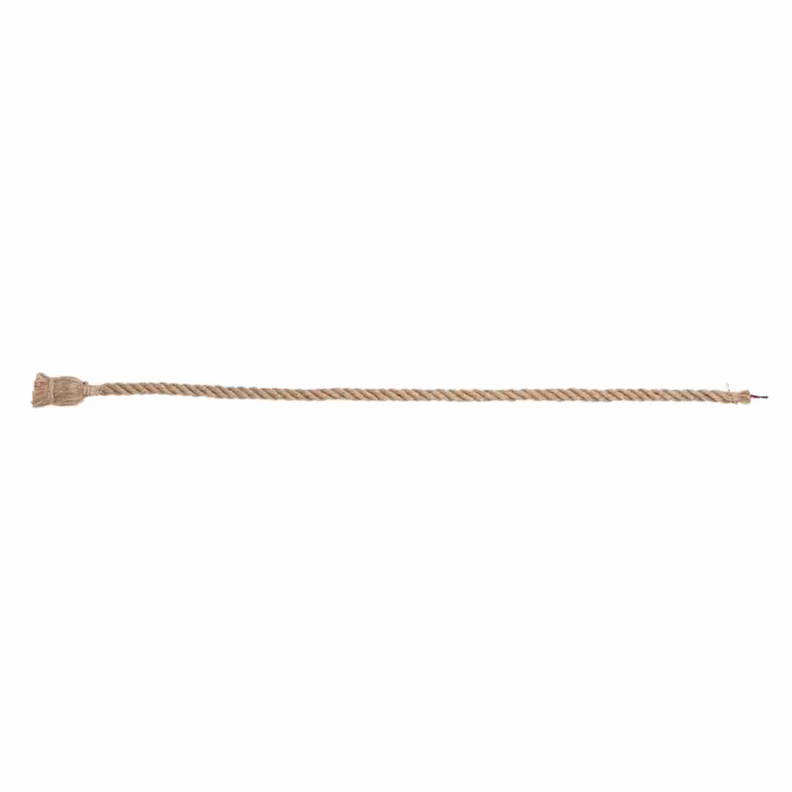 1Pc Hemp Rope Pendant Light Ceiling Lamp Loft Chandelier Industrial Home Decor view 5