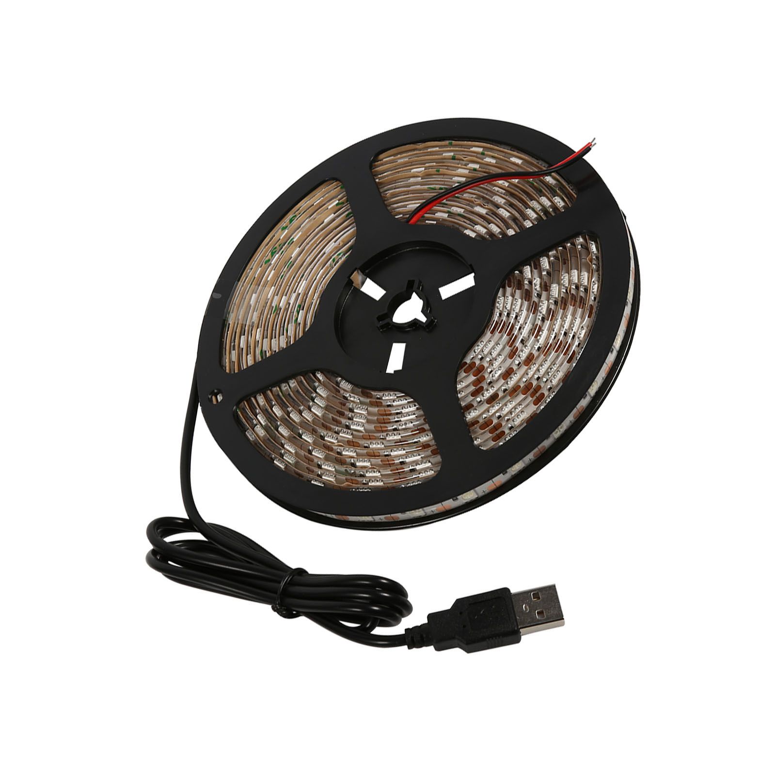 5M 5V USB Power Supply Waterproof 5050 Led Strip Light Decorate Lamp TV view 5