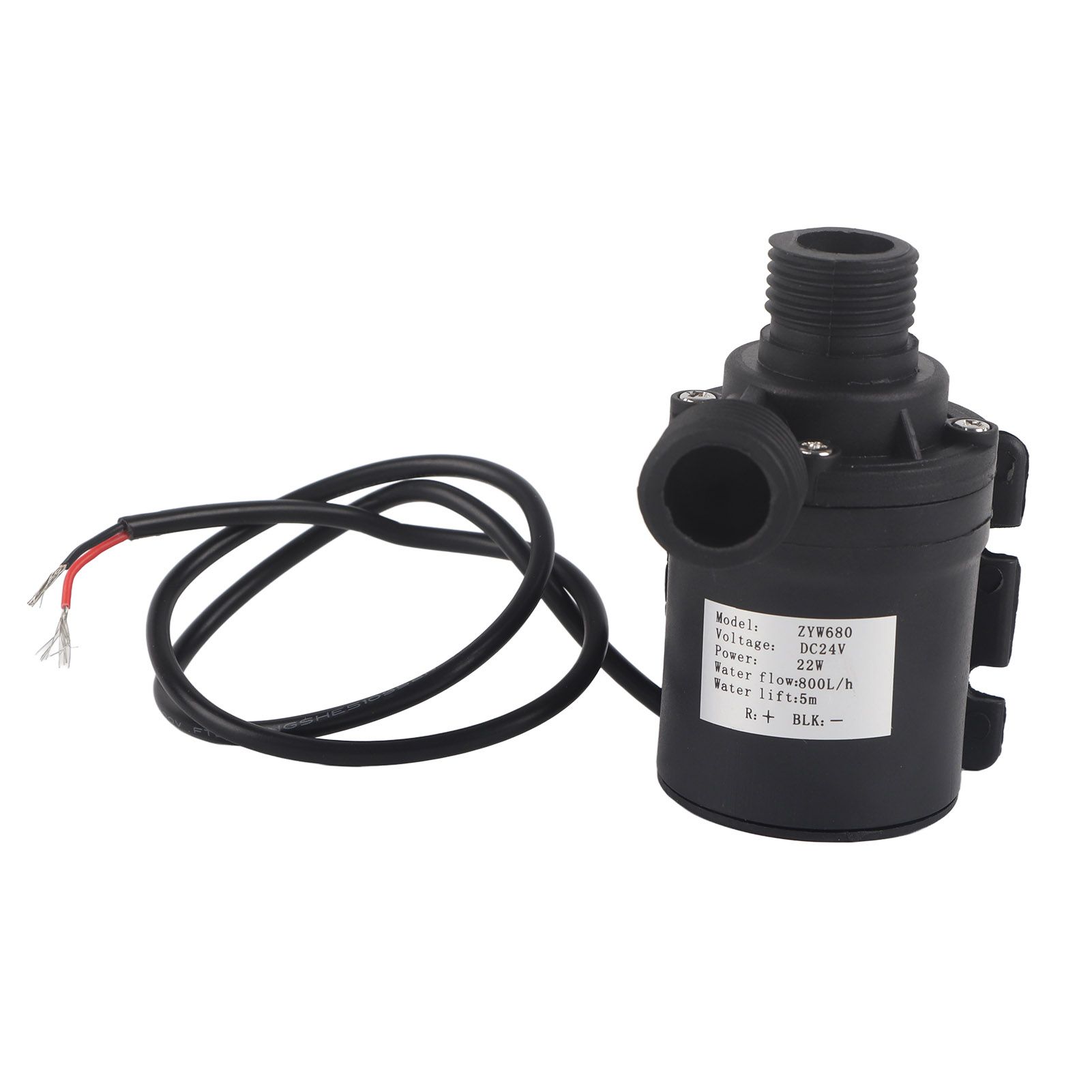 DC 24V Hot Water Circulation Pump Solar Energy Brushless Motor Aquarium view 2