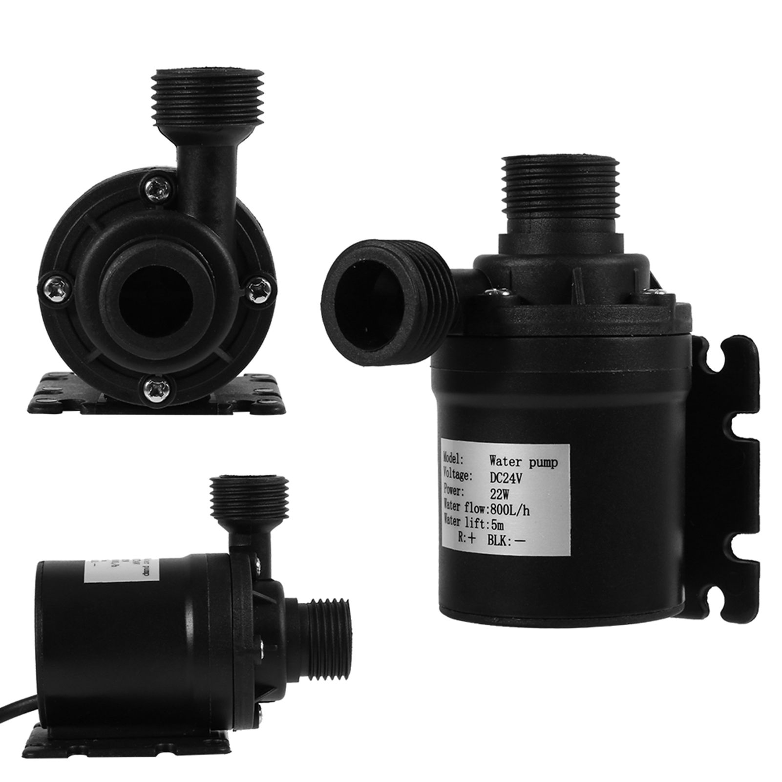 DC 24V Hot Water Circulation Pump Solar Energy Brushless Motor Aquarium view 10
