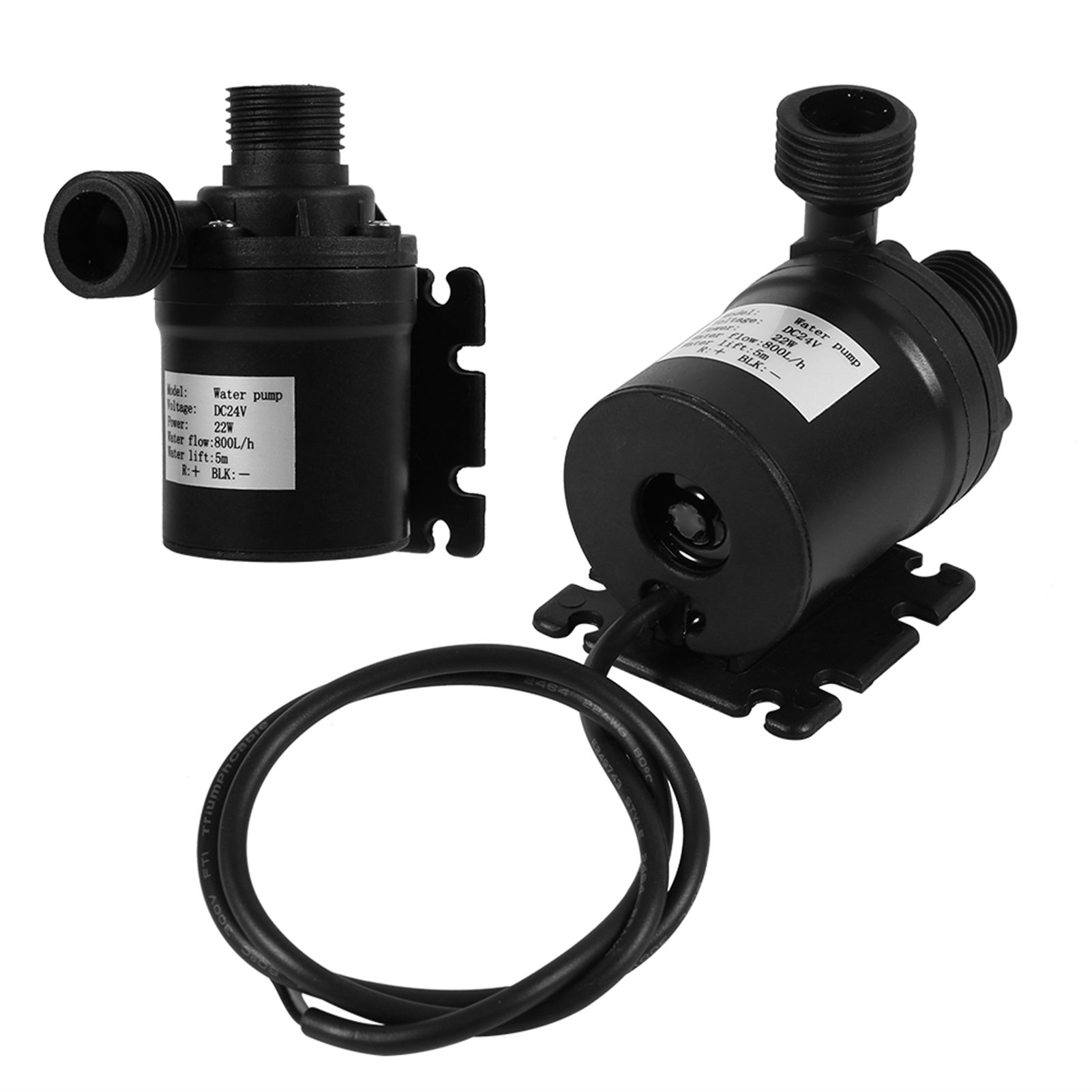 DC 24V Hot Water Circulation Pump Solar Energy Brushless Motor Aquarium view 12