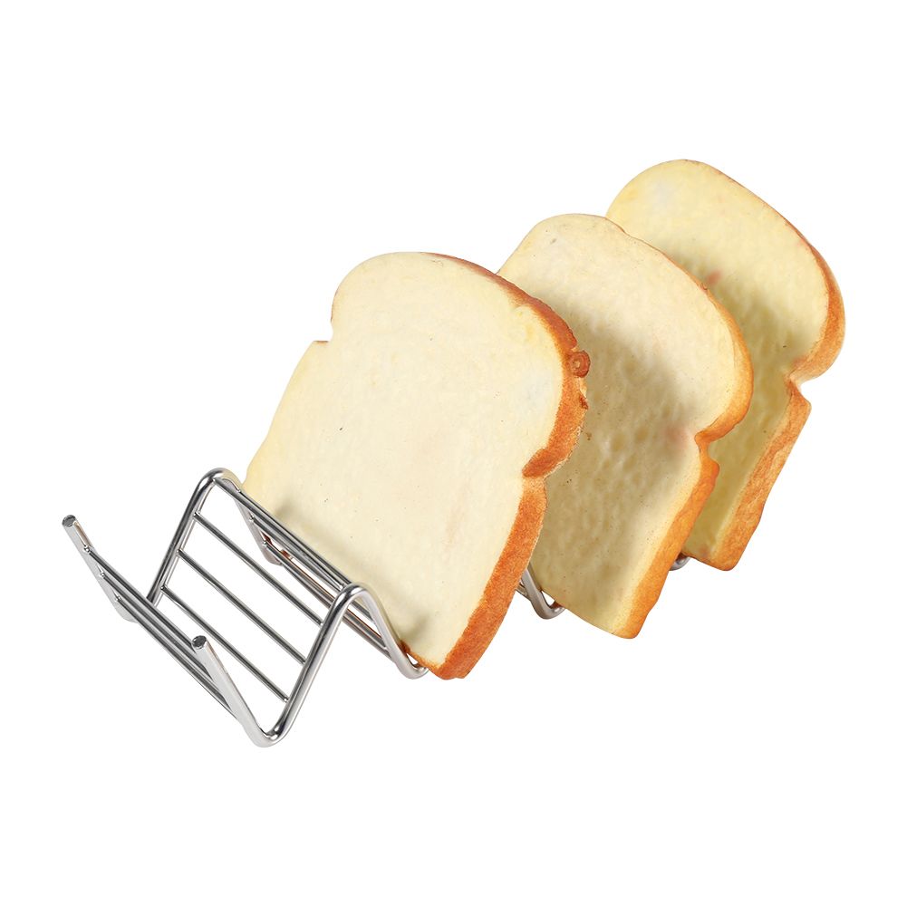 1Pc Practical Taco Holder 4 Wave Shape Stainless Steel Food Rack Hard Shells view 5