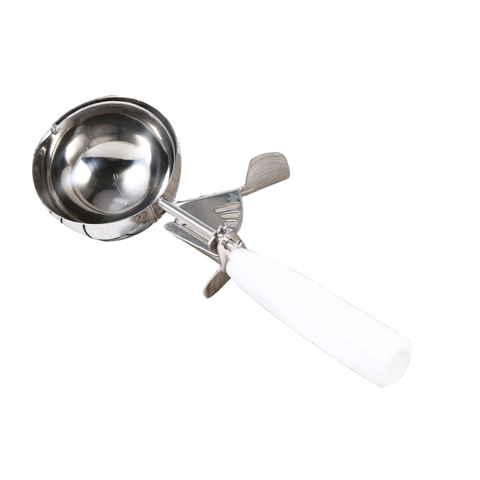 Practical Stainless Steel Fruit Ice Cream Scoop Spoon with Plastic Handle view 10