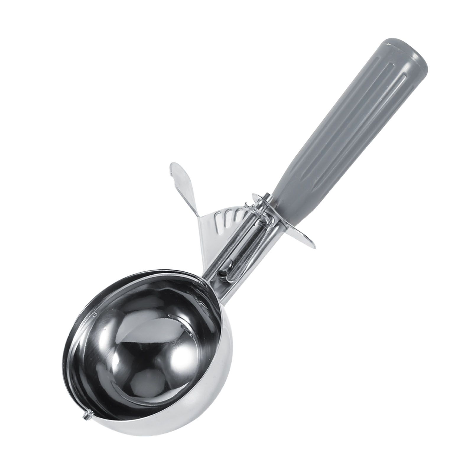 Practical Stainless Steel Fruit Ice Cream Scoop Spoon with Plastic Handle view 2