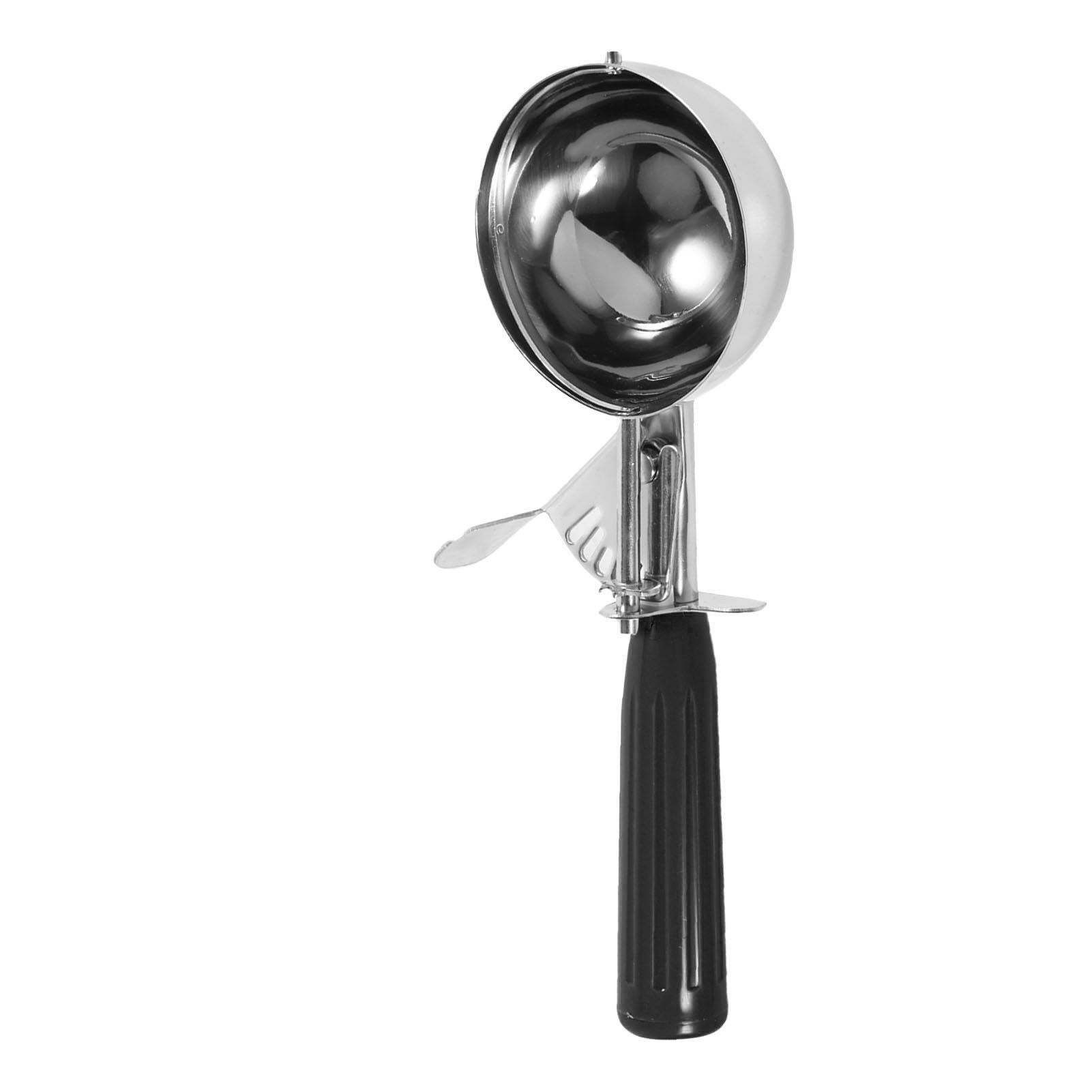 Practical Stainless Steel Fruit Ice Cream Scoop Spoon with Plastic Handle view 10