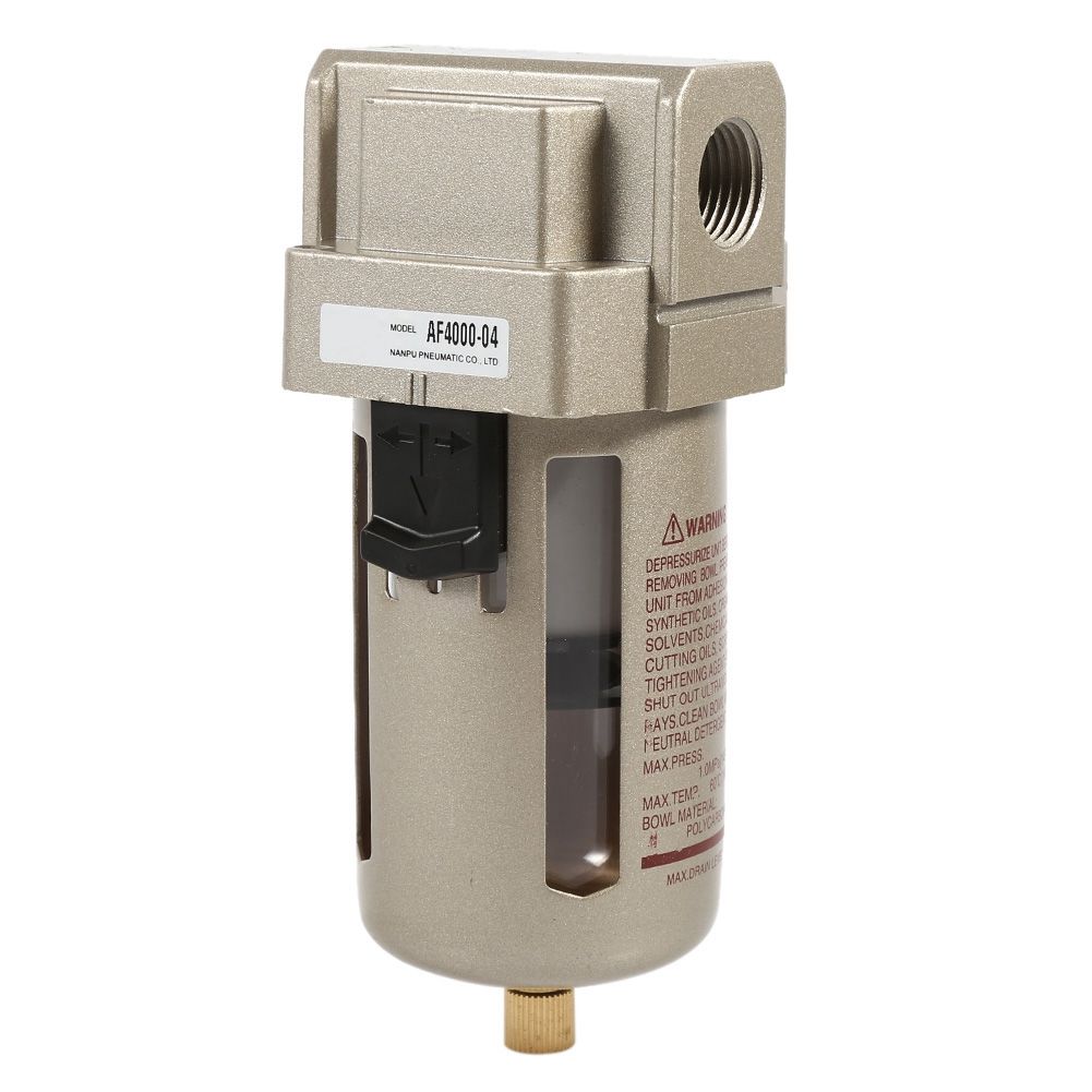 1Pc Durable 1/2'' Air Filter Compressor Water Moisture Trap Separator view 4