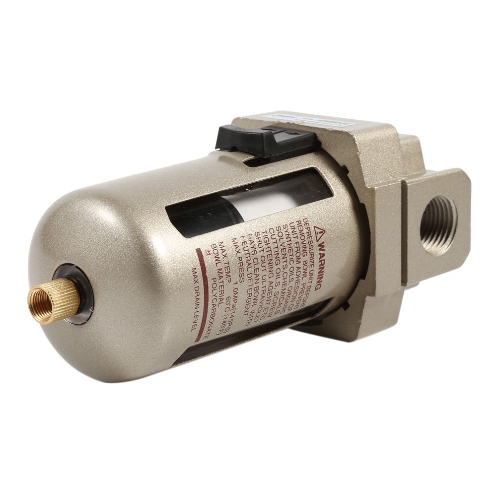 1Pc Durable 1/2'' Air Filter Compressor Water Moisture Trap Separator view 5