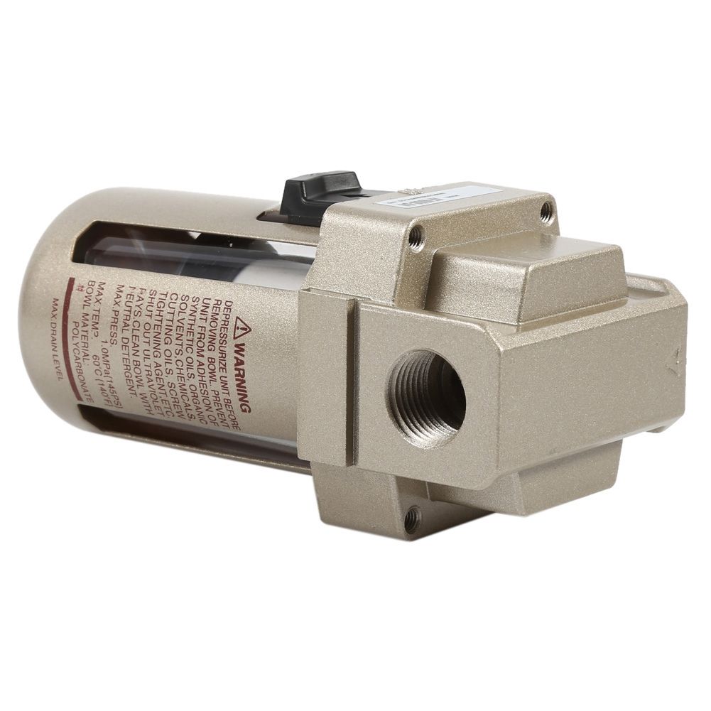 1Pc Durable 1/2'' Air Filter Compressor Water Moisture Trap Separator view 6