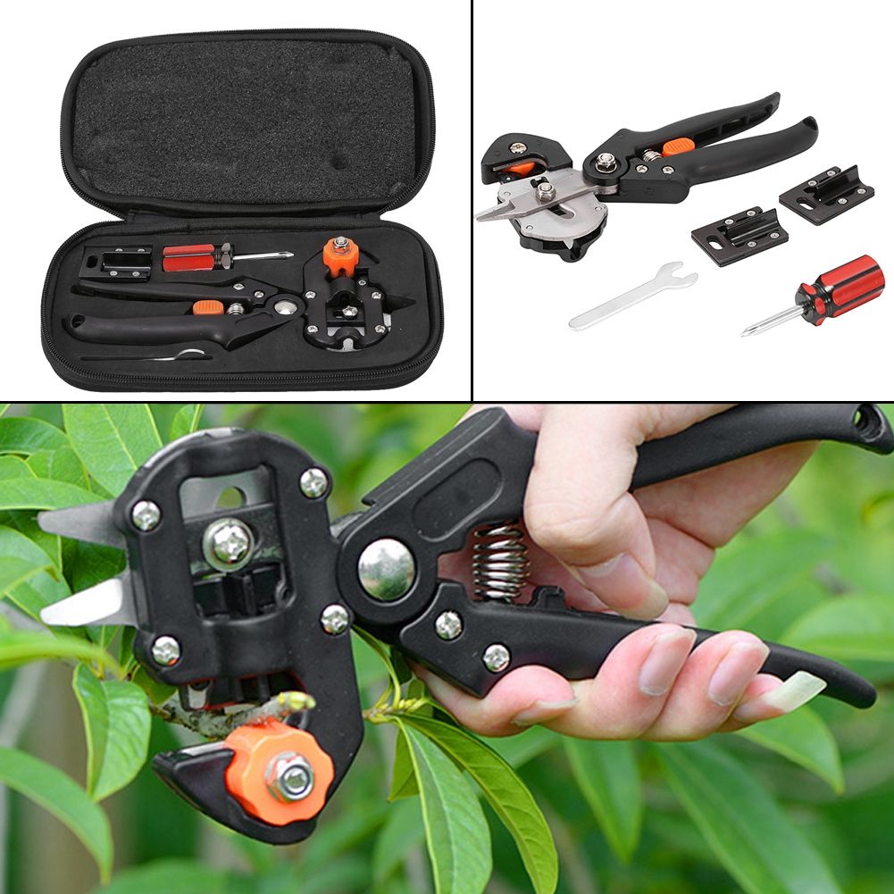 Stainless Steel Professional Tree Pruning Shears Scissor Grafting Cutting Tool view 10