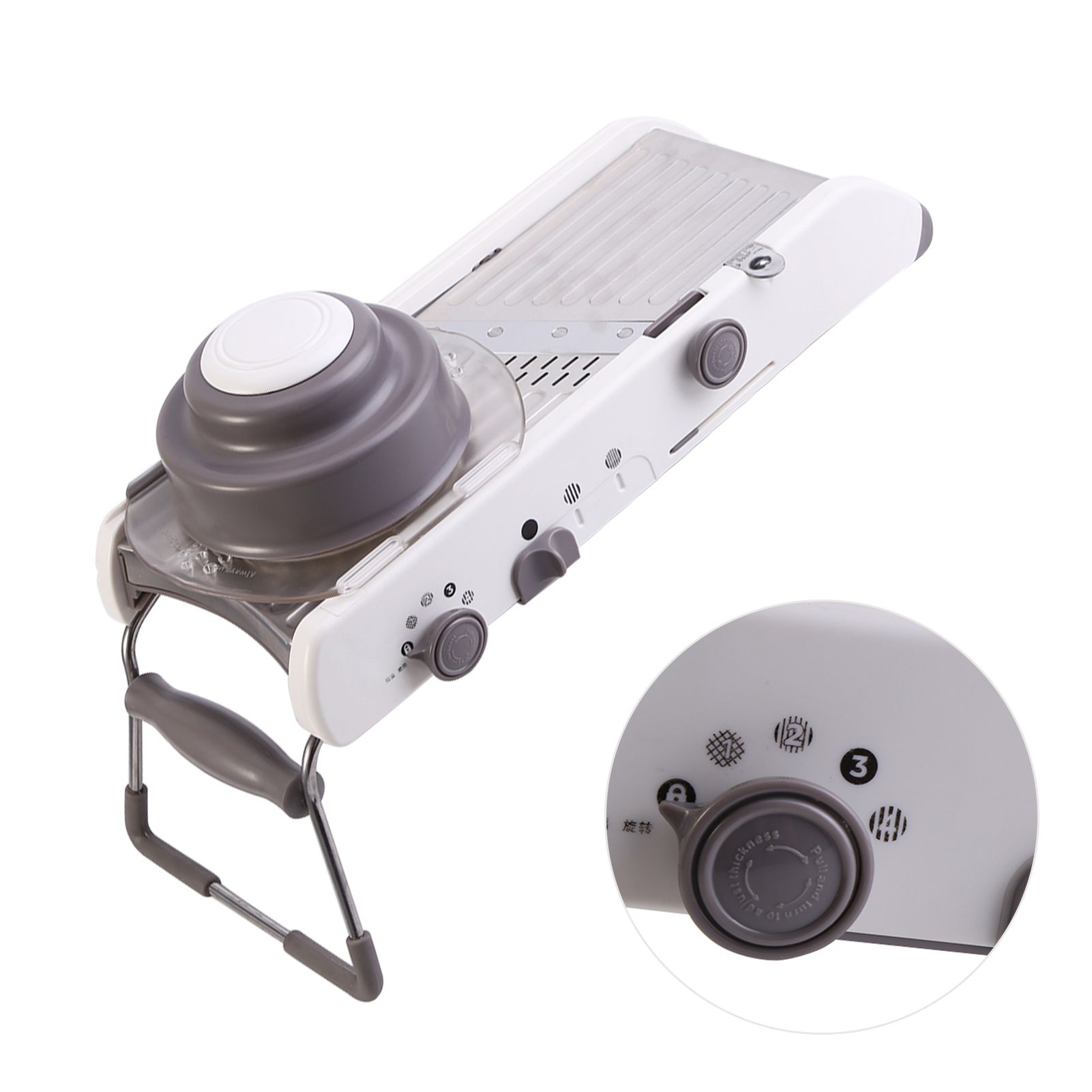 Multifunction Adjustable Titanium Alloy Vegetable Slicing Tool Professional view 8