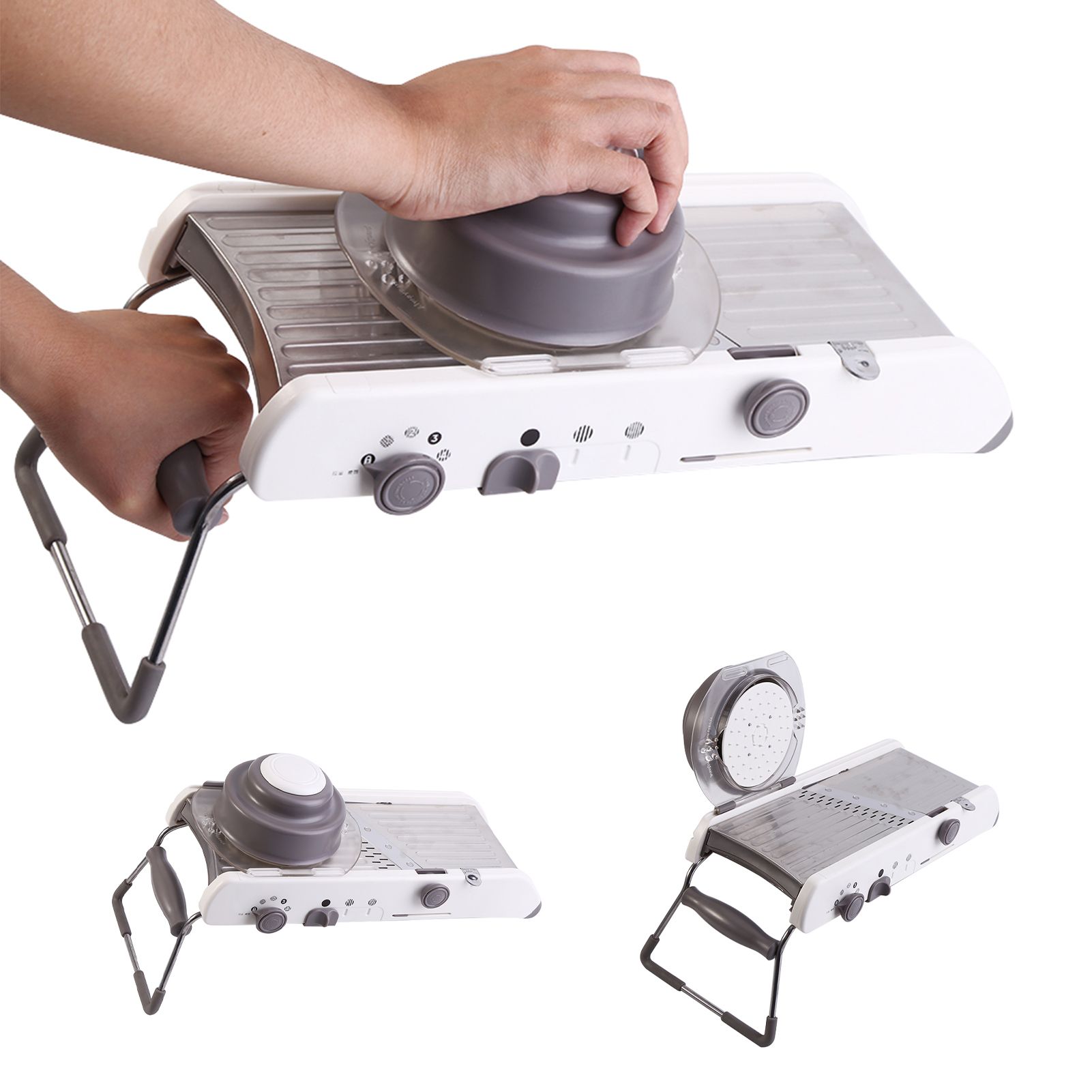 Multifunction Adjustable Titanium Alloy Vegetable Slicing Tool Professional view 10