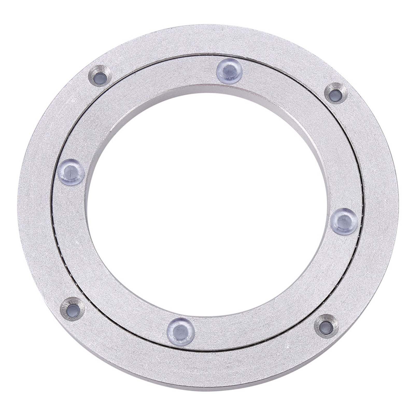 Heavy Duty Aluminium Alloy Rotating Bearing Plate Turntable Round Dining Table view 4